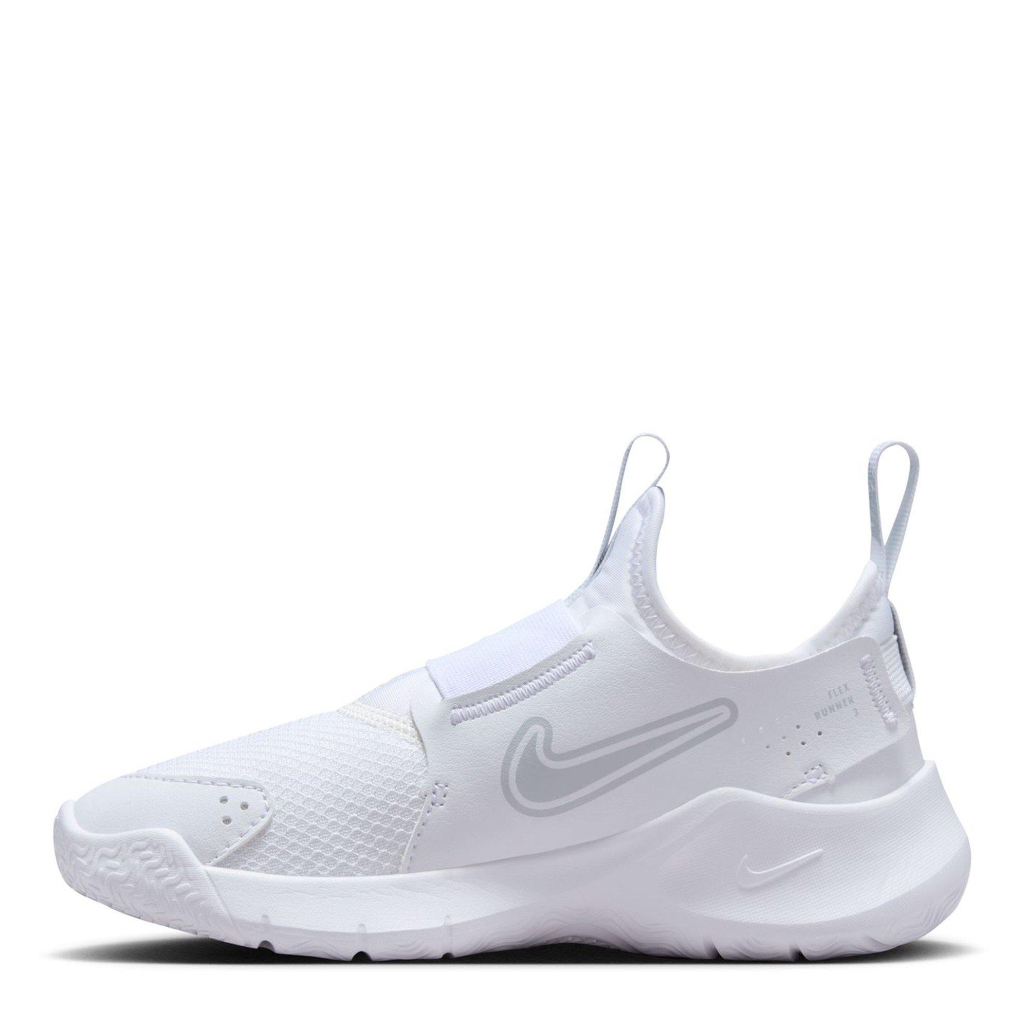 White - Nike - Flex Runner 3 Childrens Shoes - 2