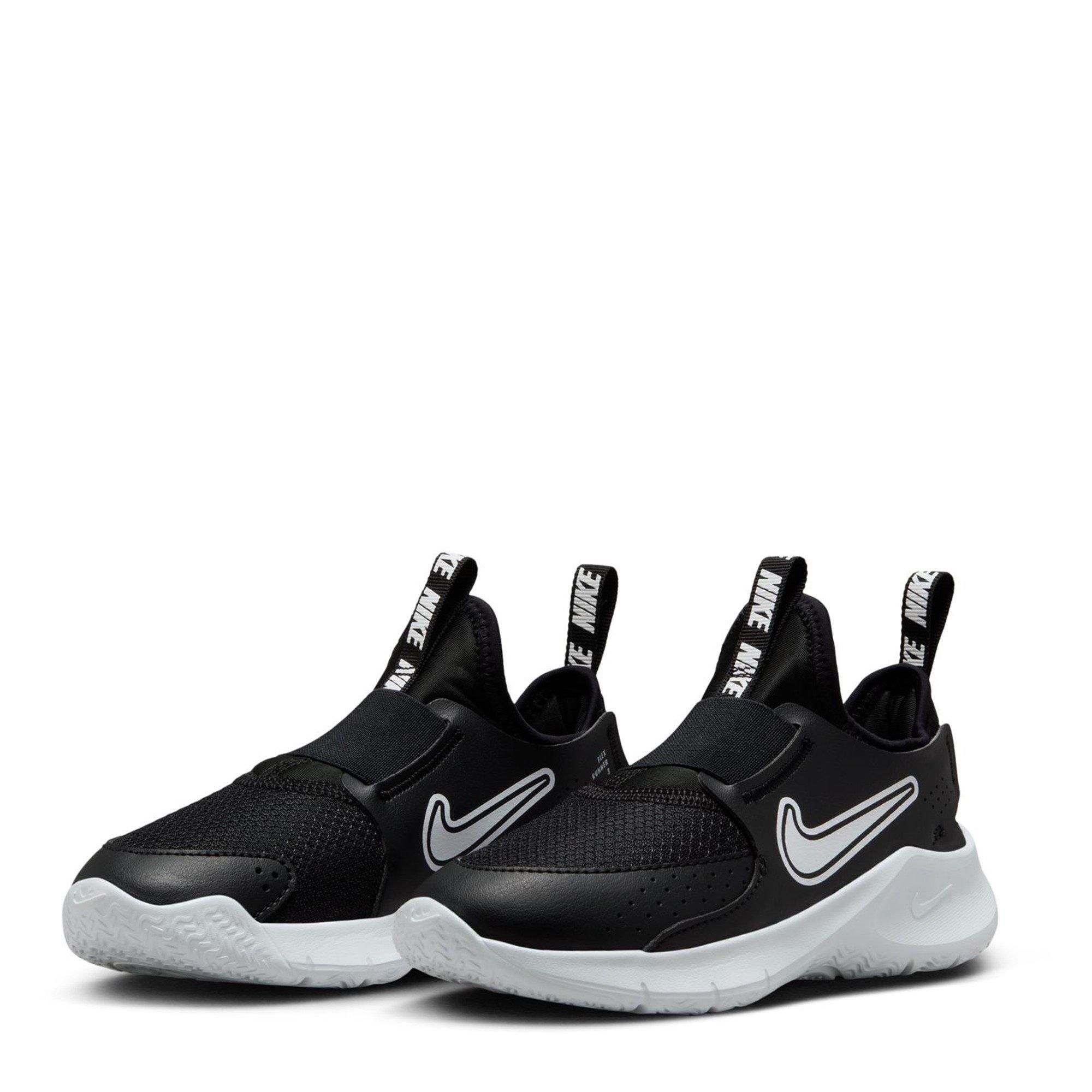 Black/White - Nike - Flex Runner 3 Childrens Shoes - 3