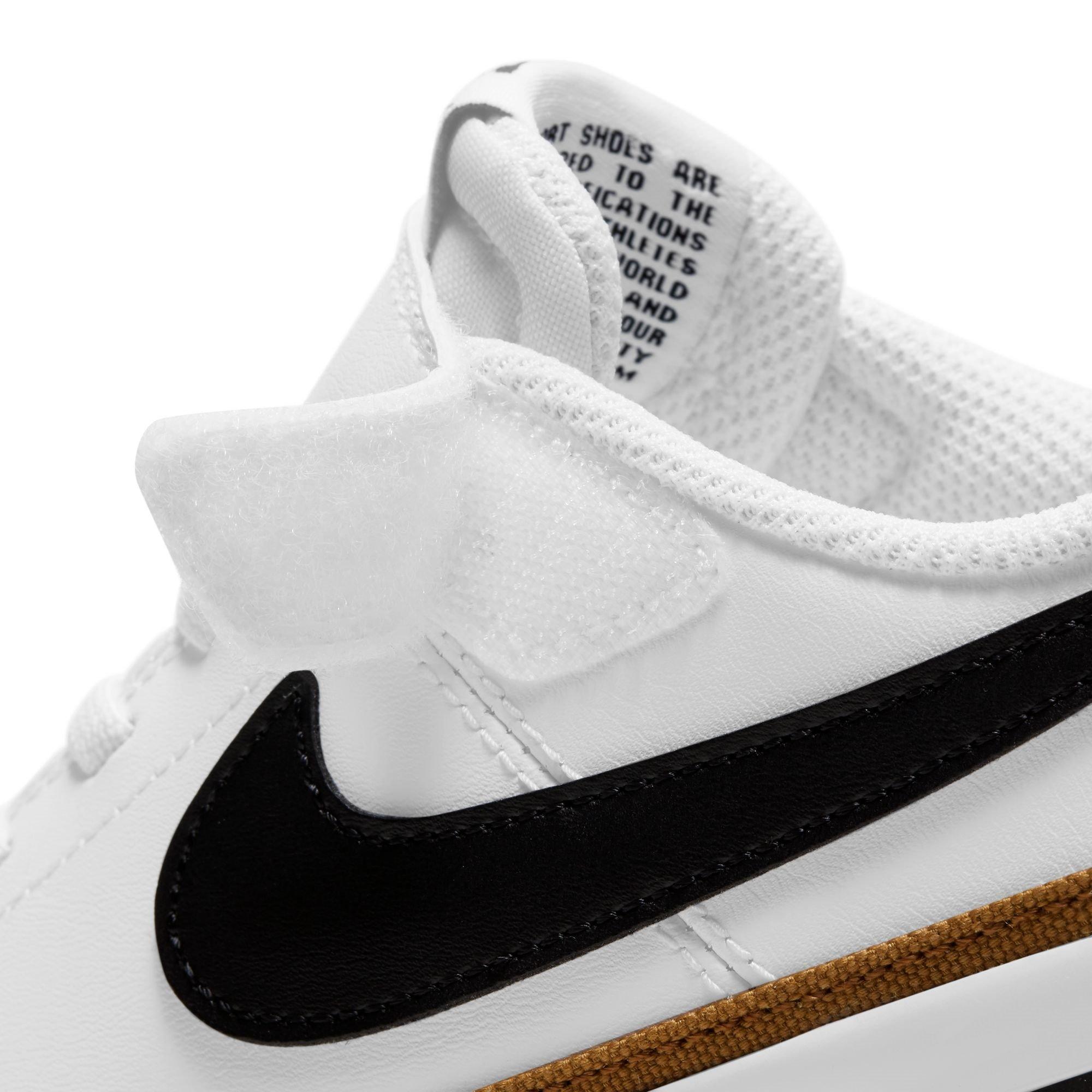 White/Black-Brn - Nike - Court Legacy Childrens Shoes - 9
