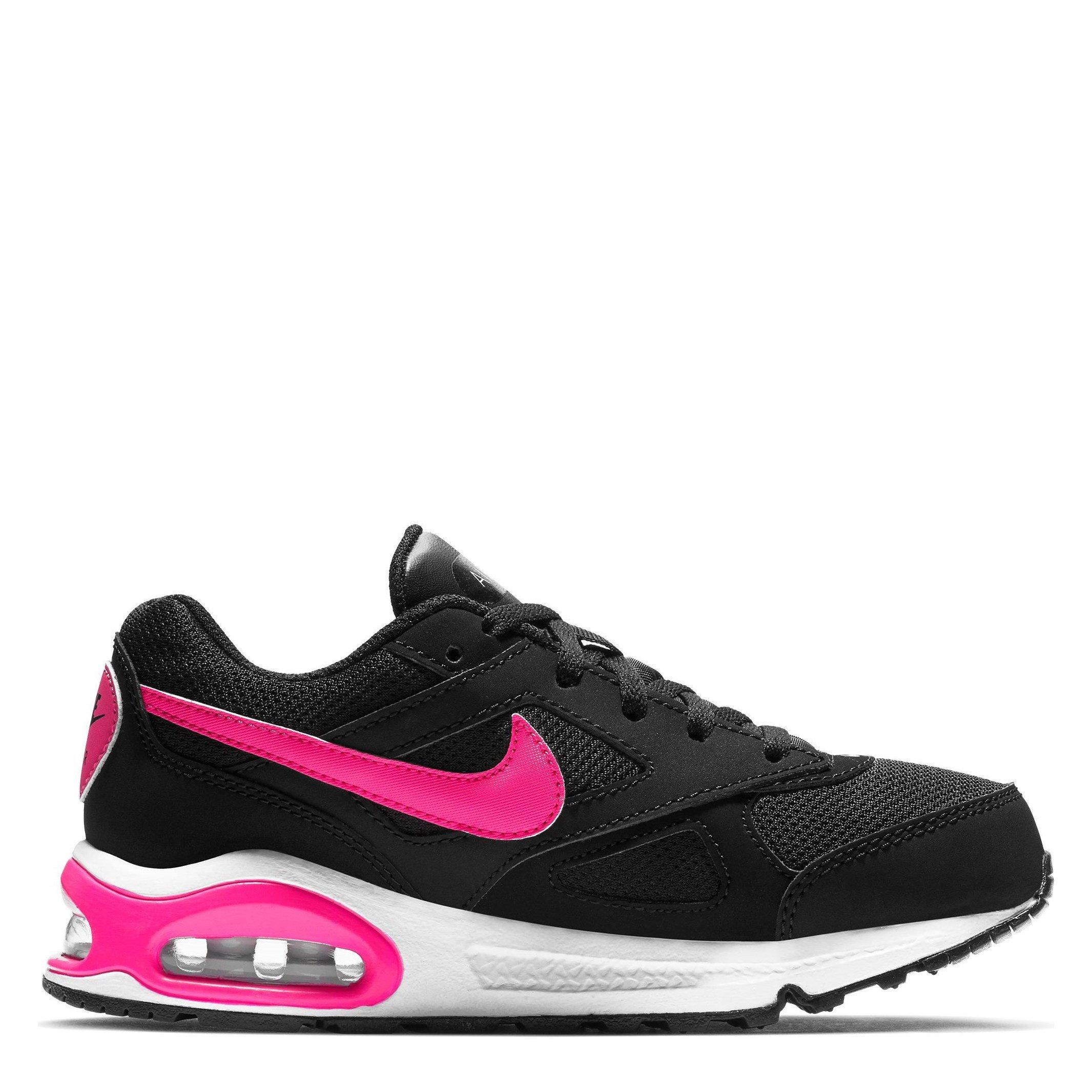 Black/Pink - Nike - Air Max IVO Child Girls Trainers - 1