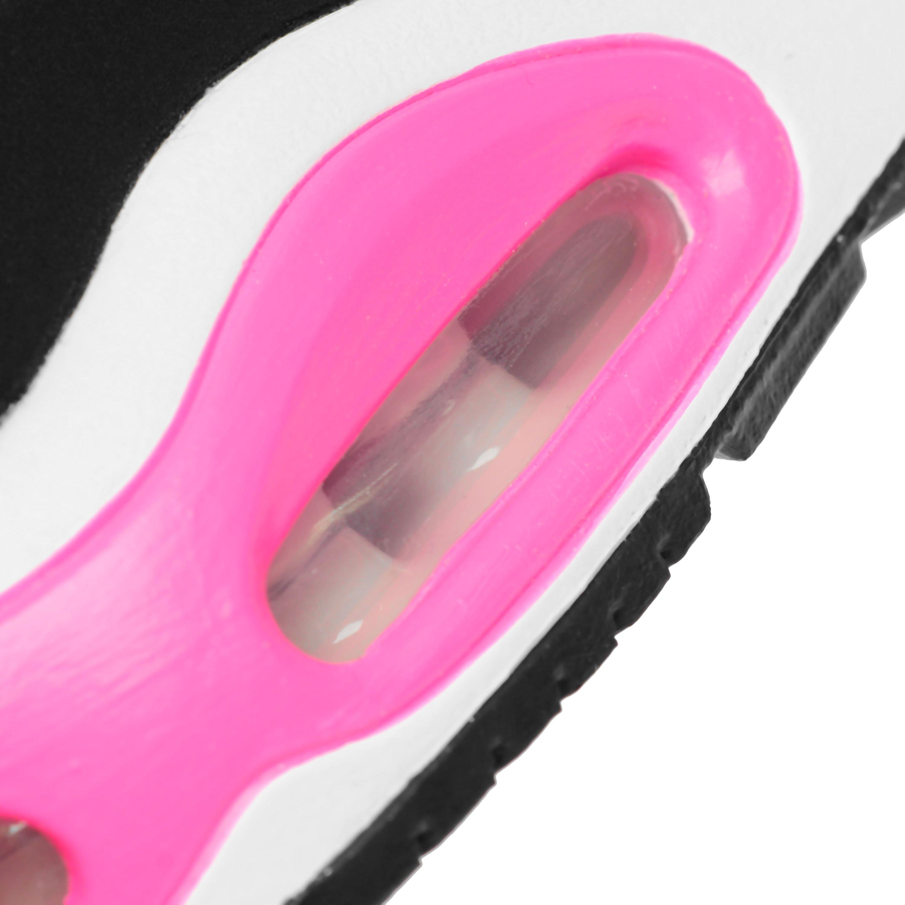 Zwart/Roze - Nike - Air Max IVO Child Girls Trainers - 8