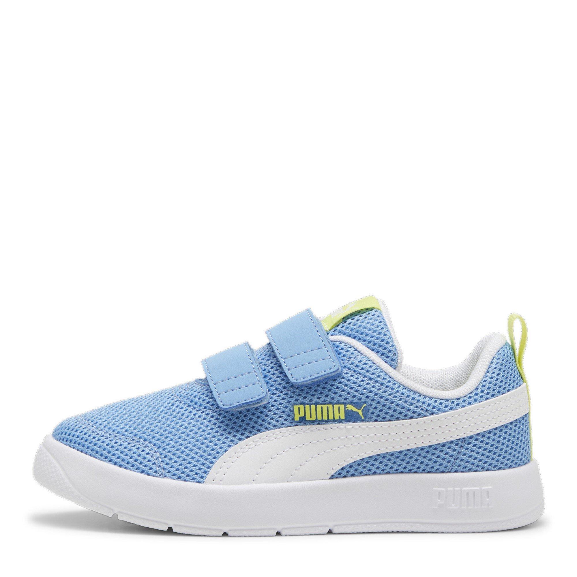 Light Blu-White - Puma - Courtflex V3 Childrens - 2