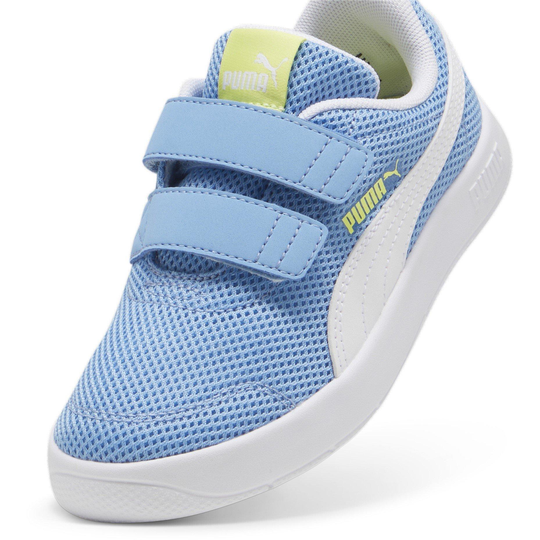 Light Blu-White - Puma - Courtflex V3 Childrens - 6