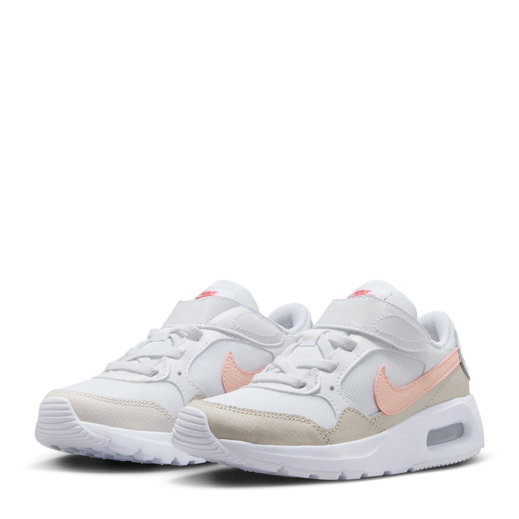 Weiß/Rosa - Nike - Max SC Trainers - 3