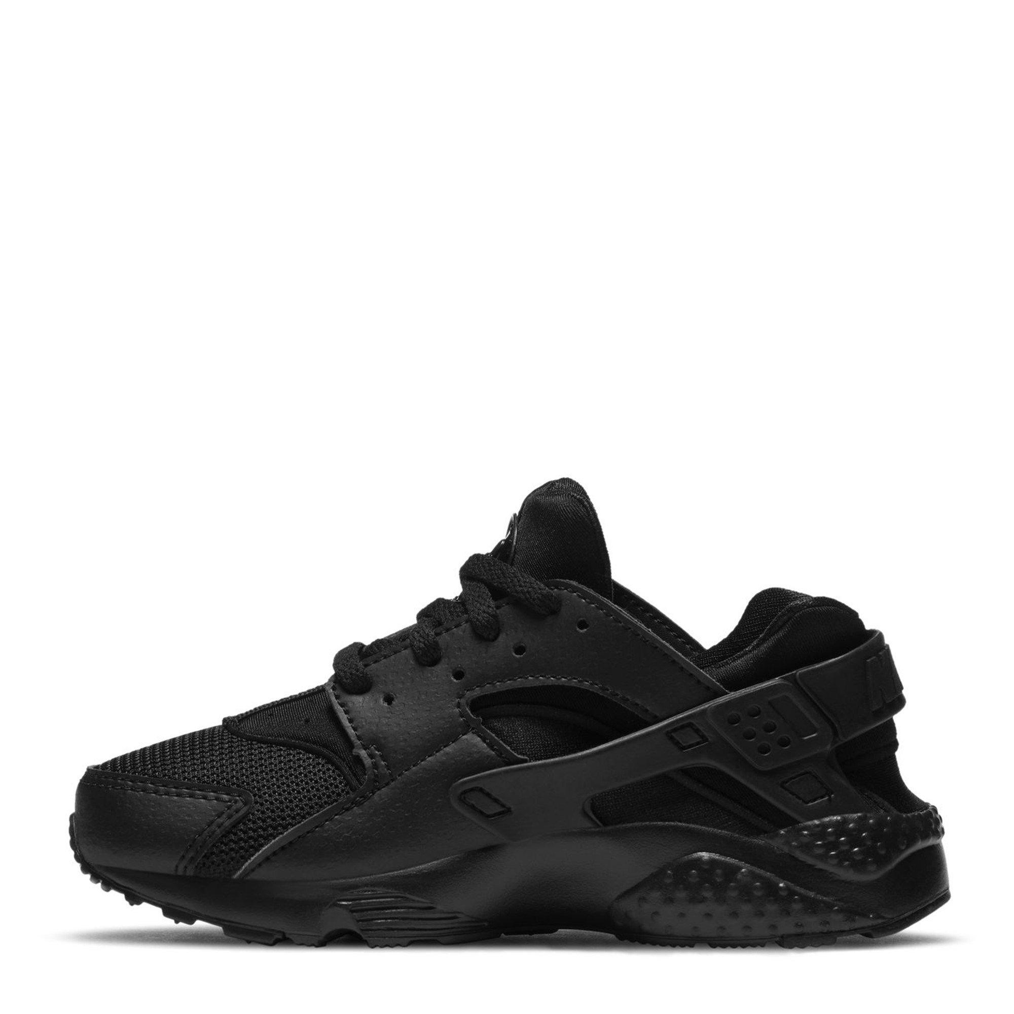 Triple Black - Nike - Huarache Run Little Kids' Shoes - 2