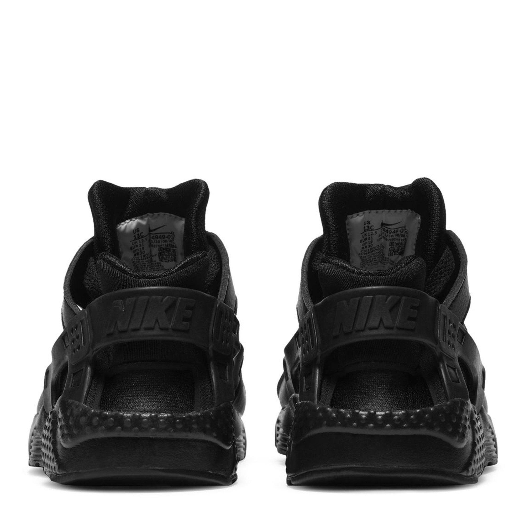 Triple Black - Nike - Huarache Run Little Kids' Shoes - 4