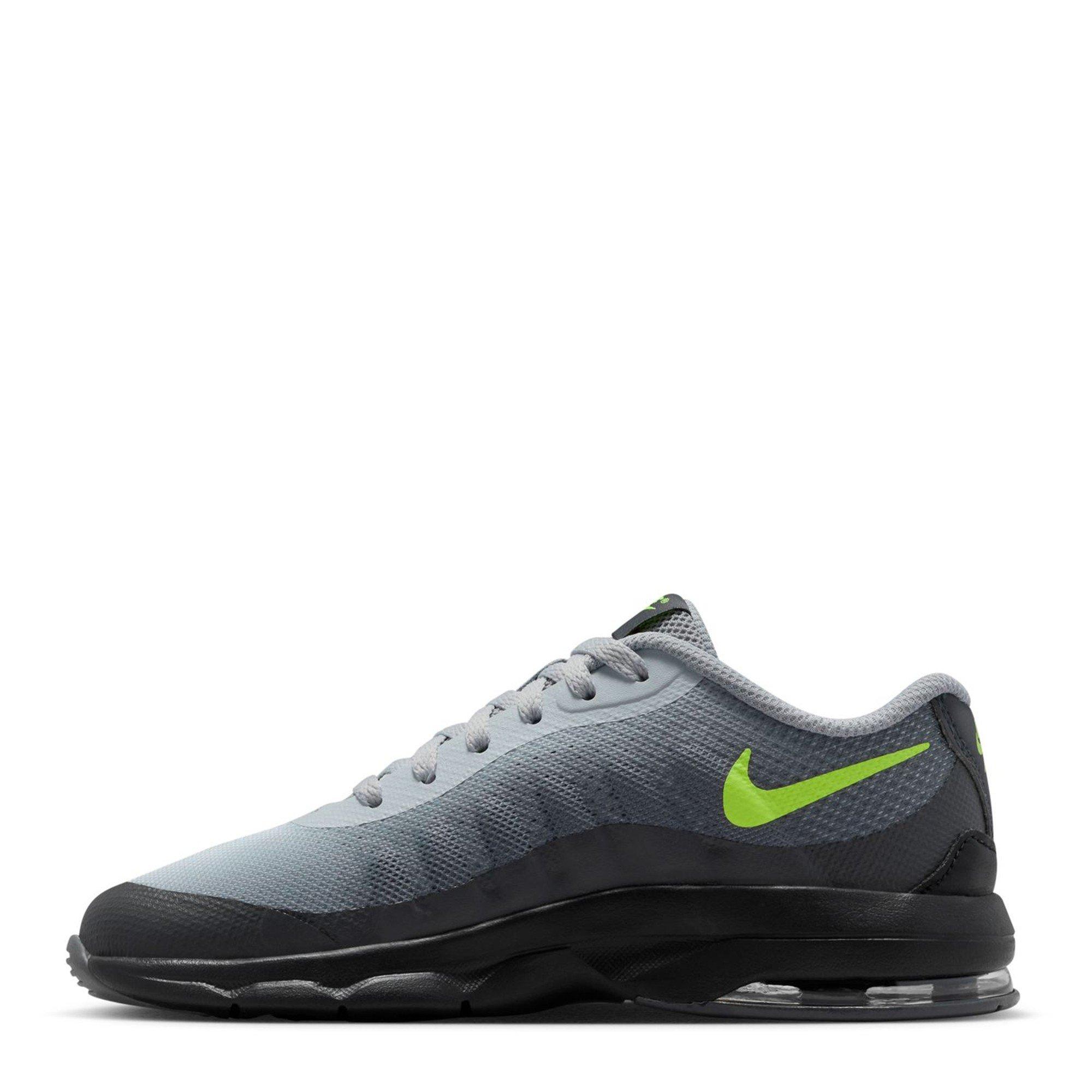 Grey/Volt - Nike - Air Max Invigor Children Shoes - 2