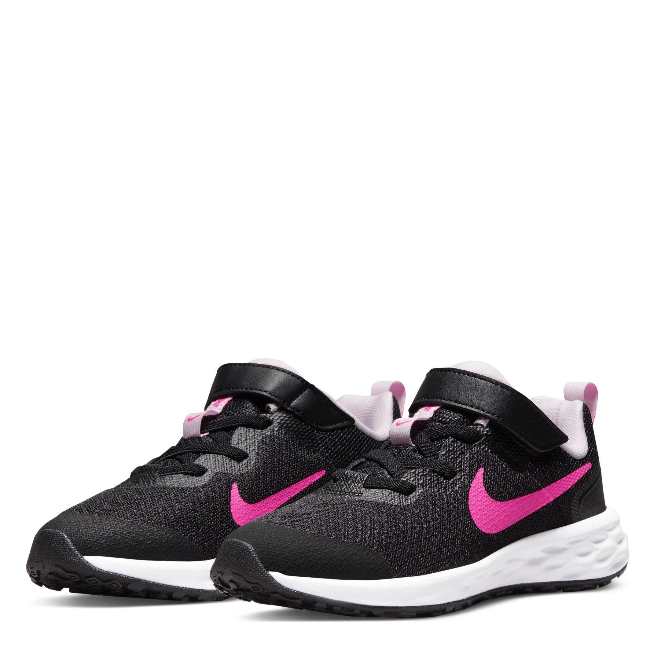 Preto/Rosa - Nike - Revolution 6 Little Kids' Shoes - 3