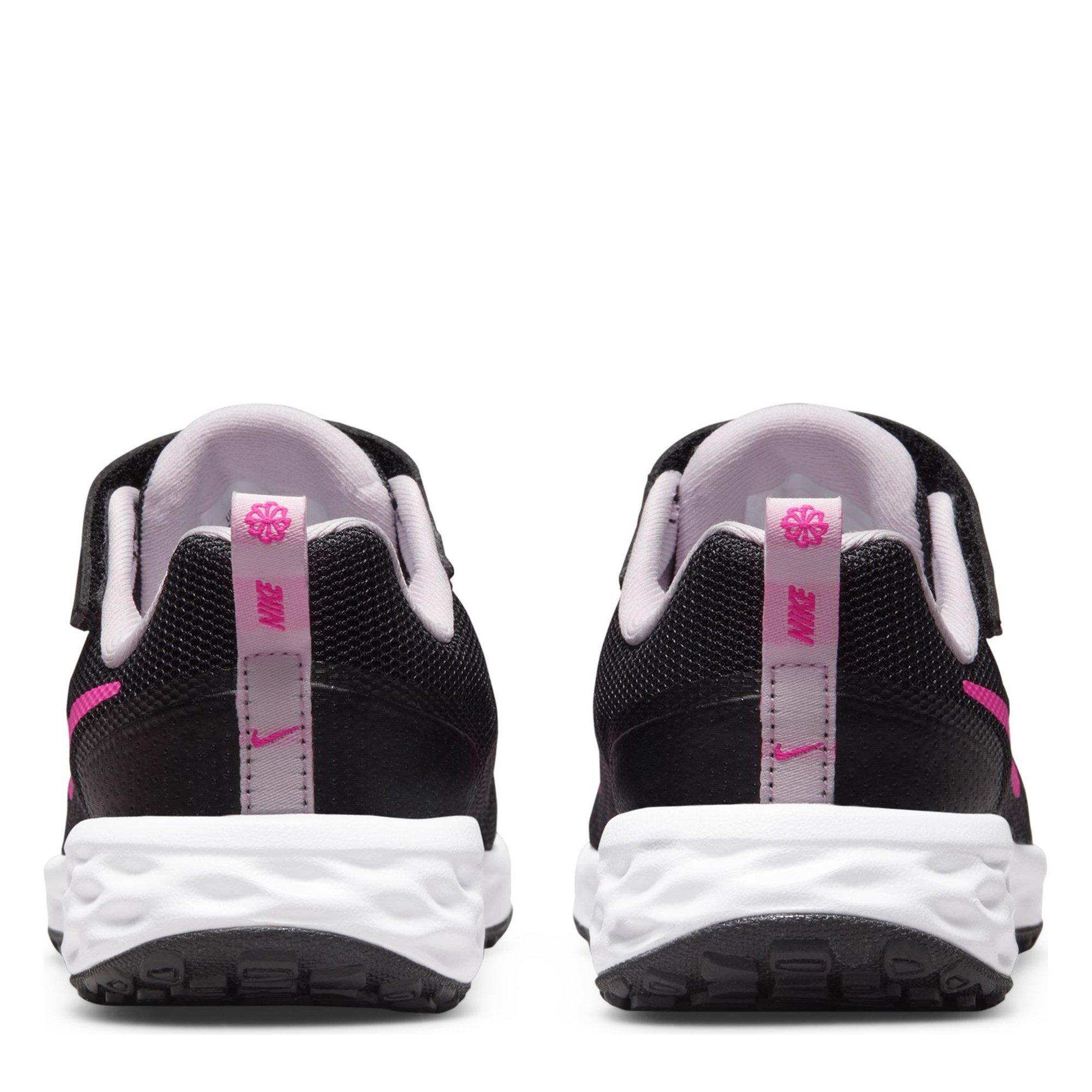 Preto/Rosa - Nike - Revolution 6 Little Kids' Shoes - 4