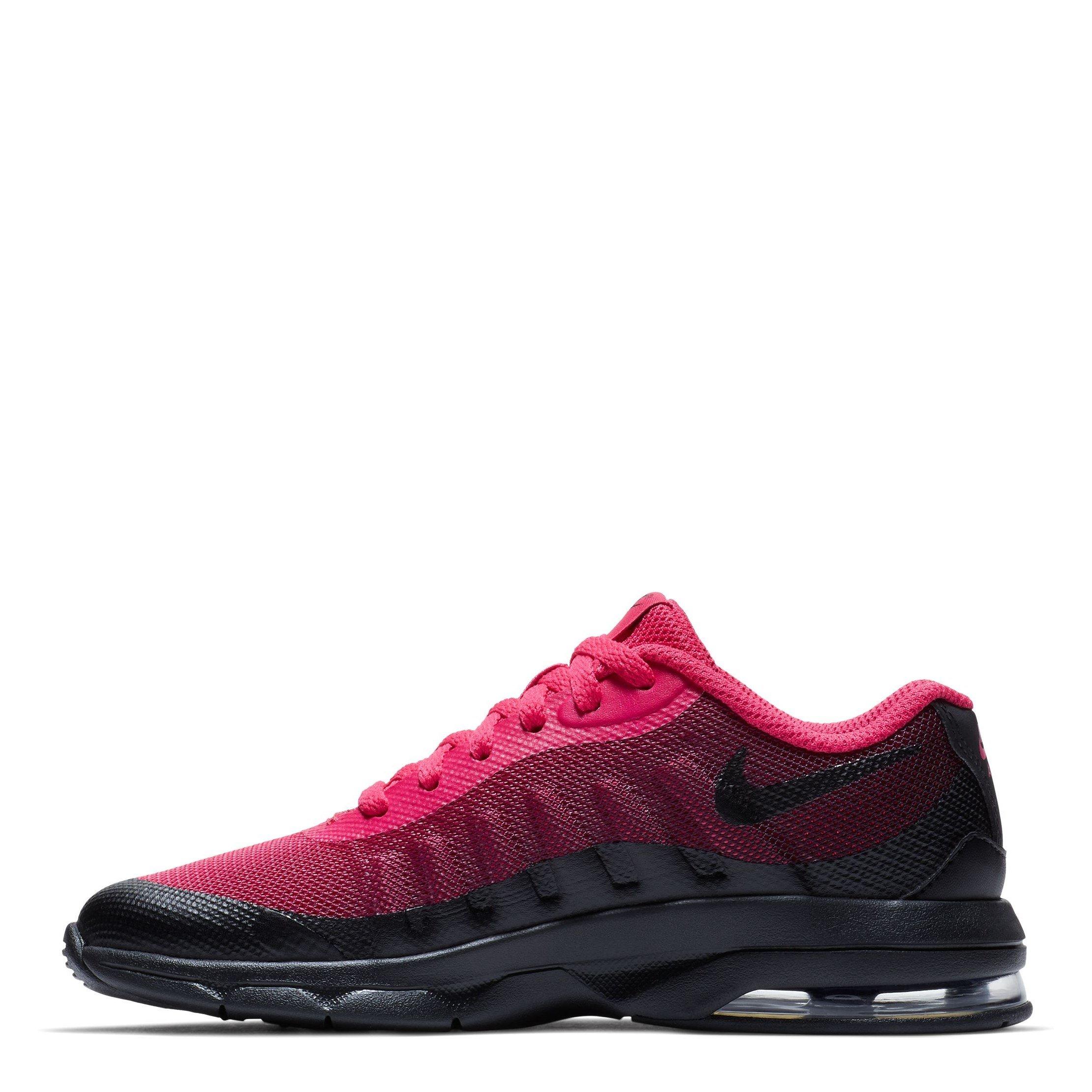 Pink/Black - Nike - Air Max Invigor Print Pre-School Child Girls Trainers - 2