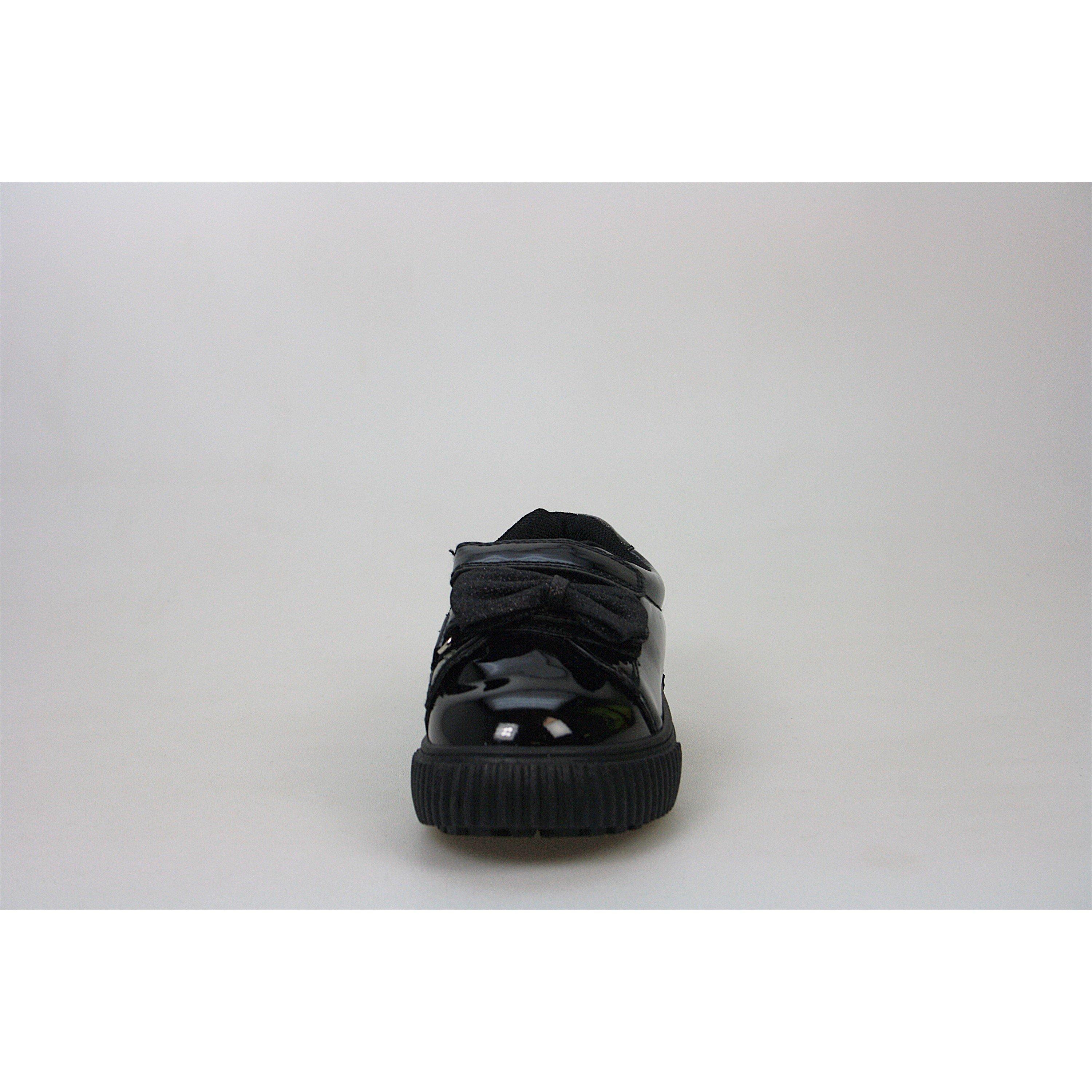 Black - Buckle My Shoe - Velcro Pump Ch99 - 4