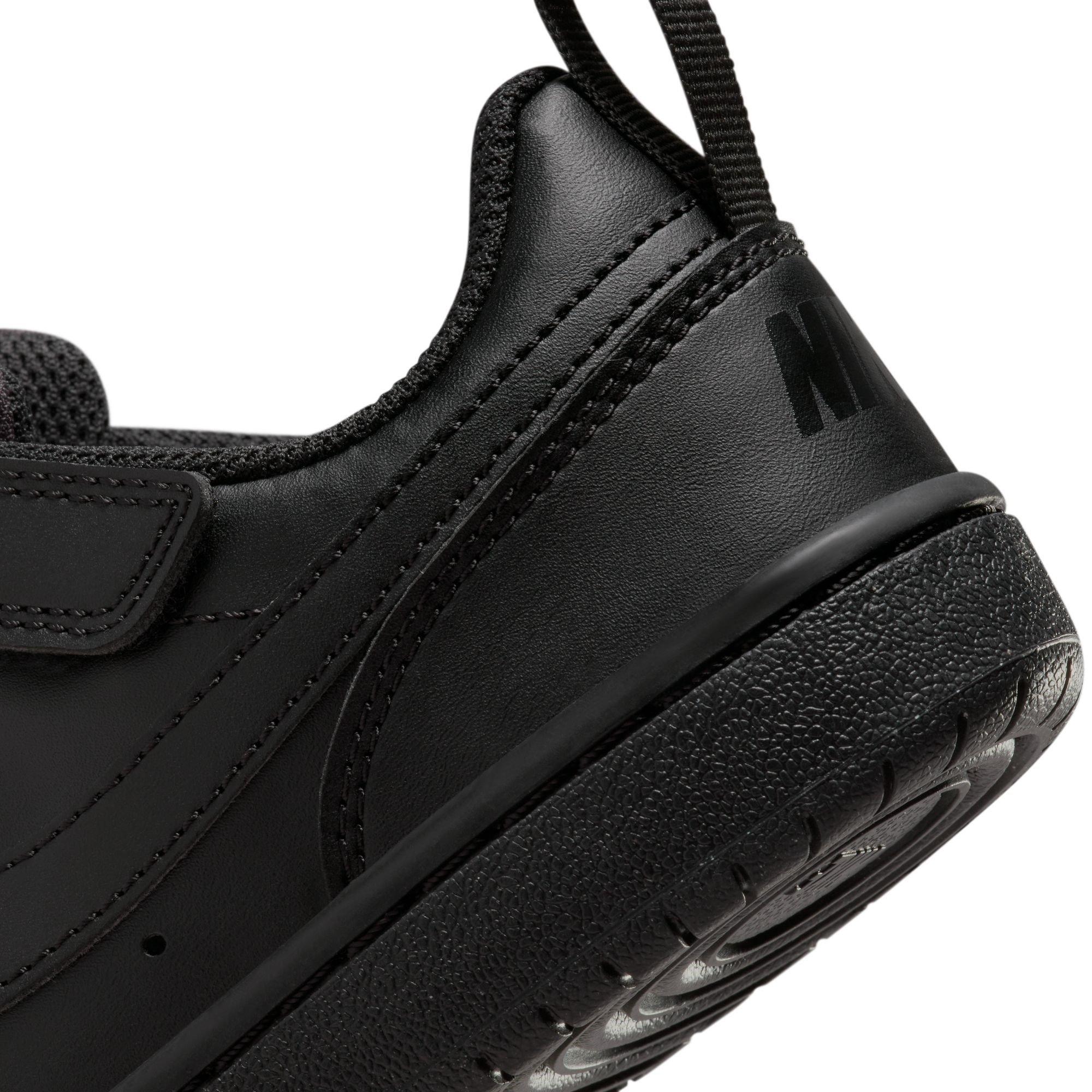 Black/Black - Nike - Court Borough Low Recraft Childrens Shoes - 8