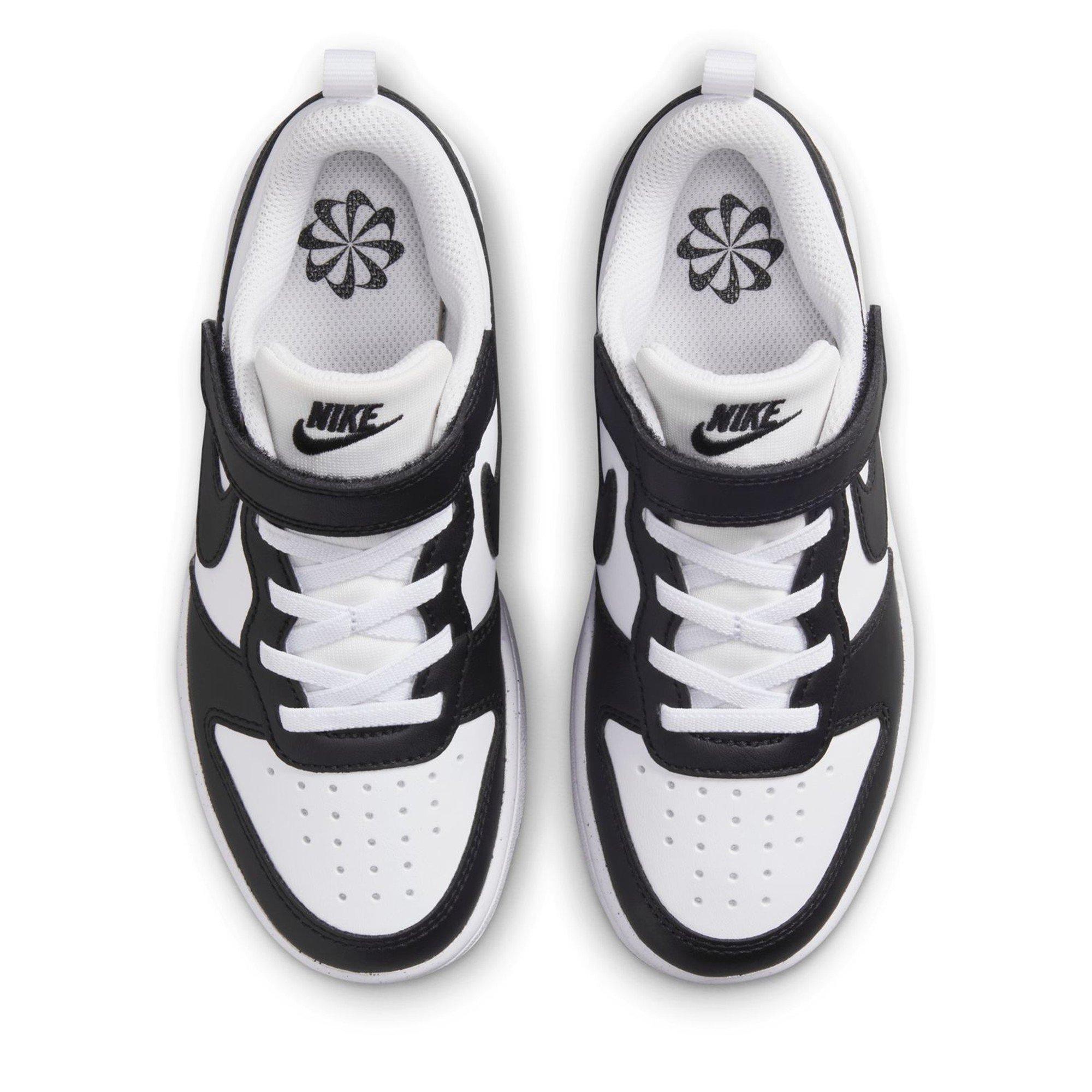 Panda - Nike - Court Borough Low Recraft Childrens Shoes - 5