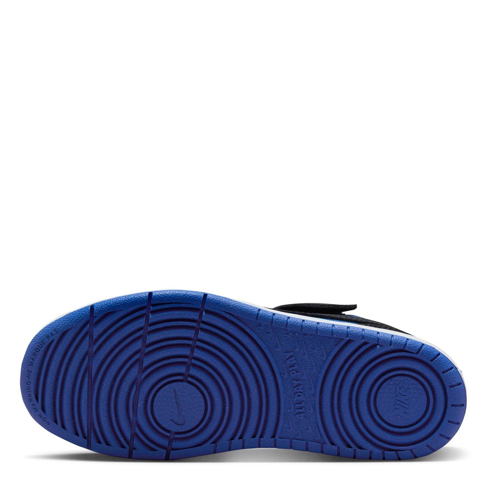 G.Royal/Blk-Wht - Nike - Nike Court Borough Low Recraft Childrens Shoes - 6