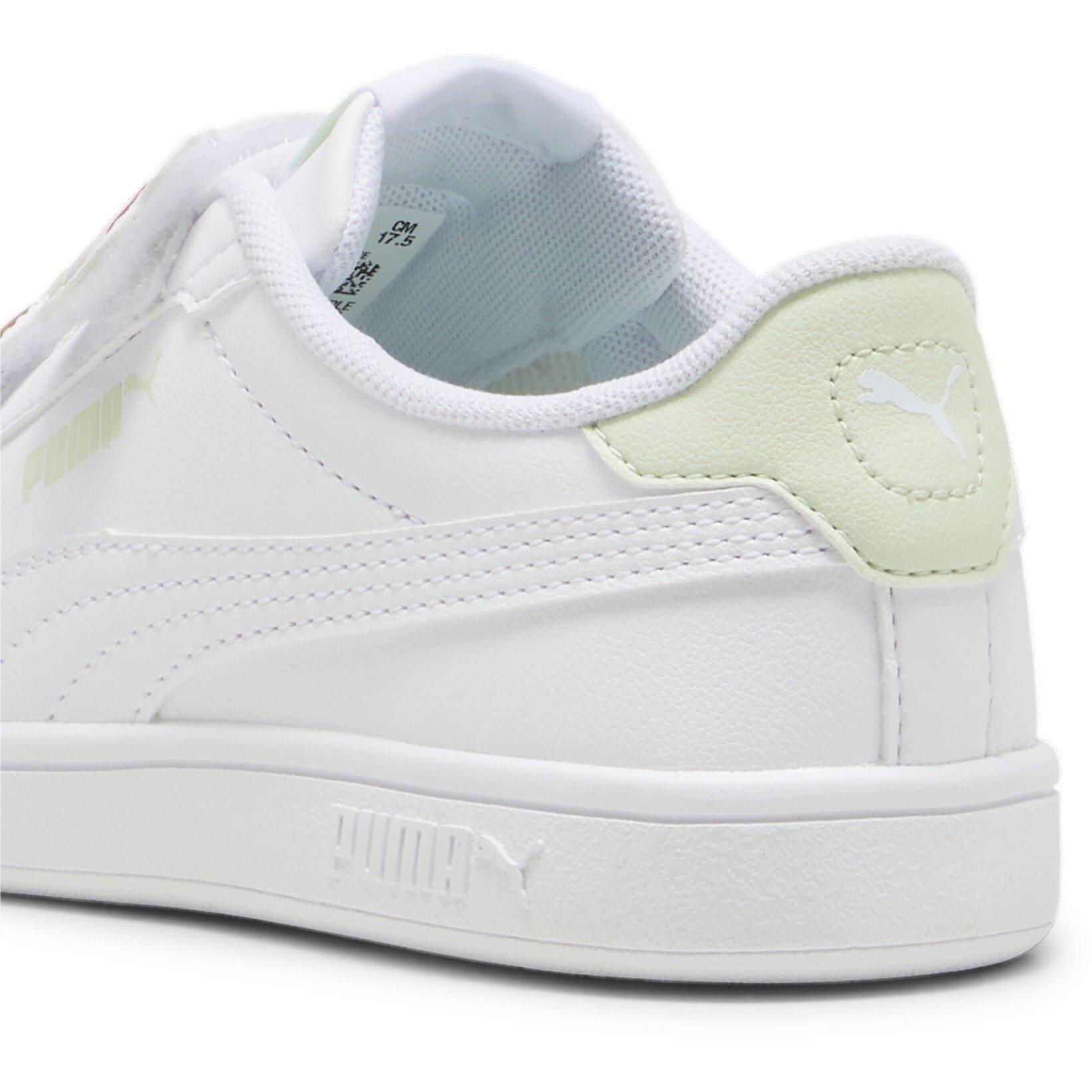 Puma Smash Badges Child Girls Shoes Court Trainers