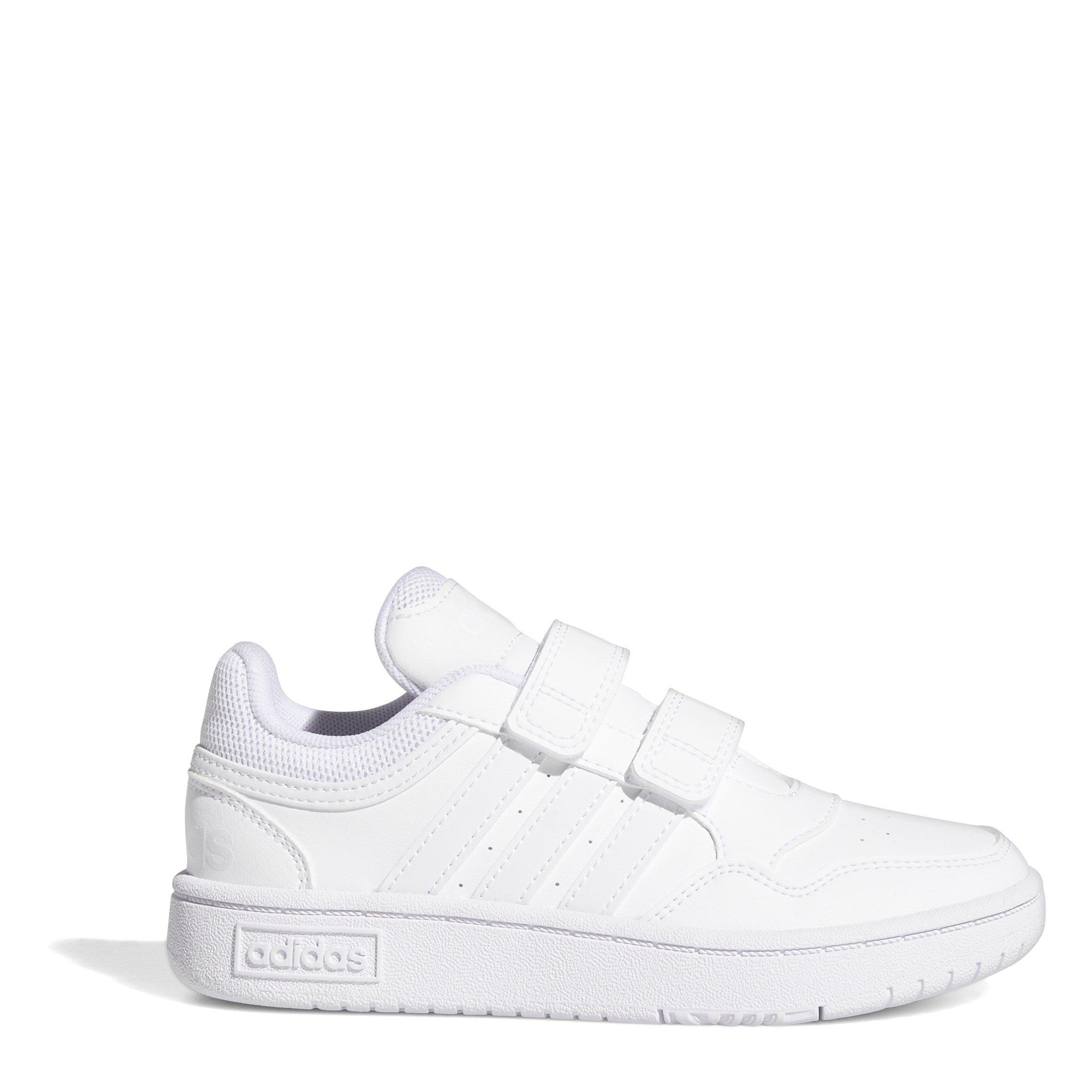 Drievoudig Wit - adidas - Hoops Lifestyle Basketball Hook-and-Loop Shoes - 1