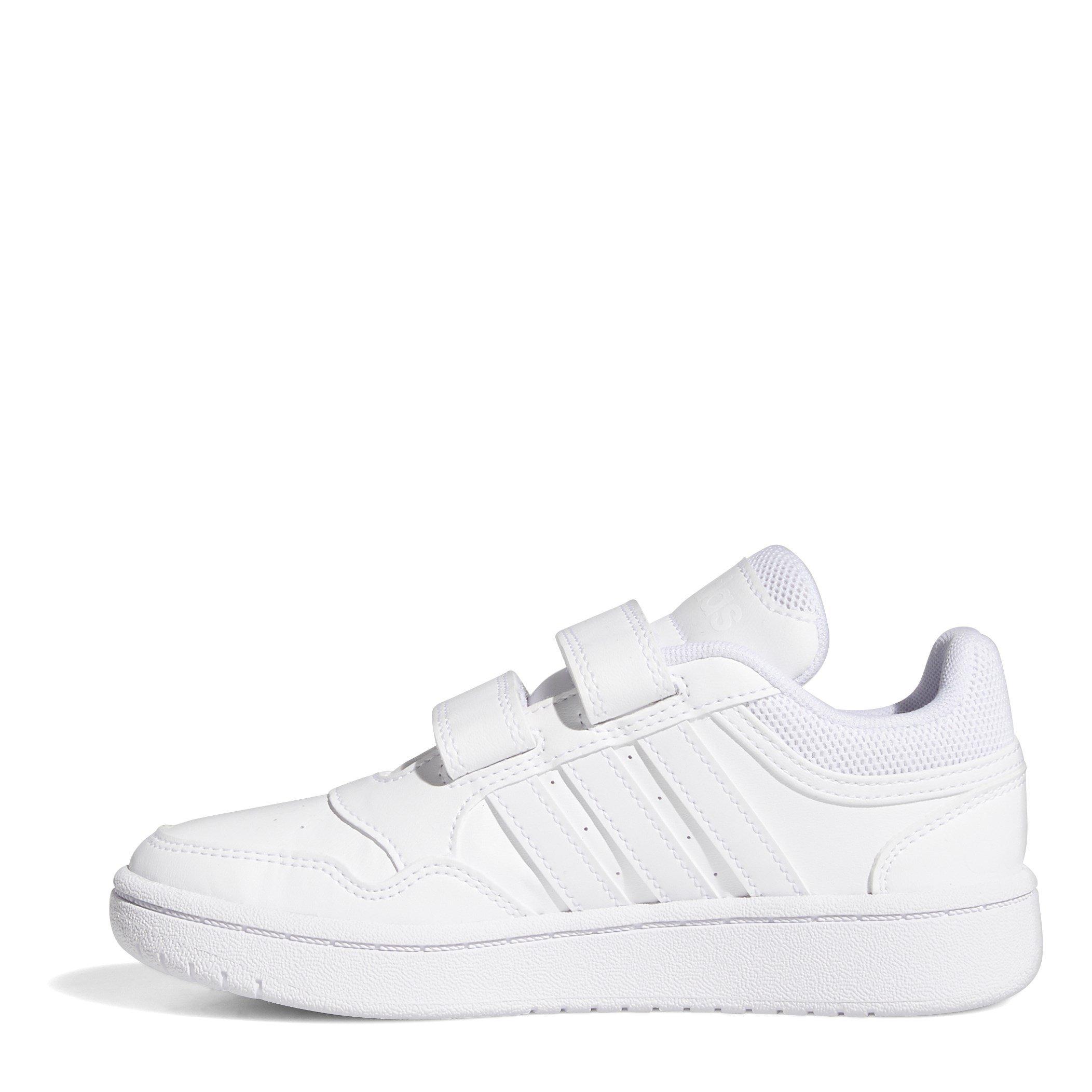 Drievoudig Wit - adidas - Hoops Lifestyle Basketball Hook-and-Loop Shoes - 2