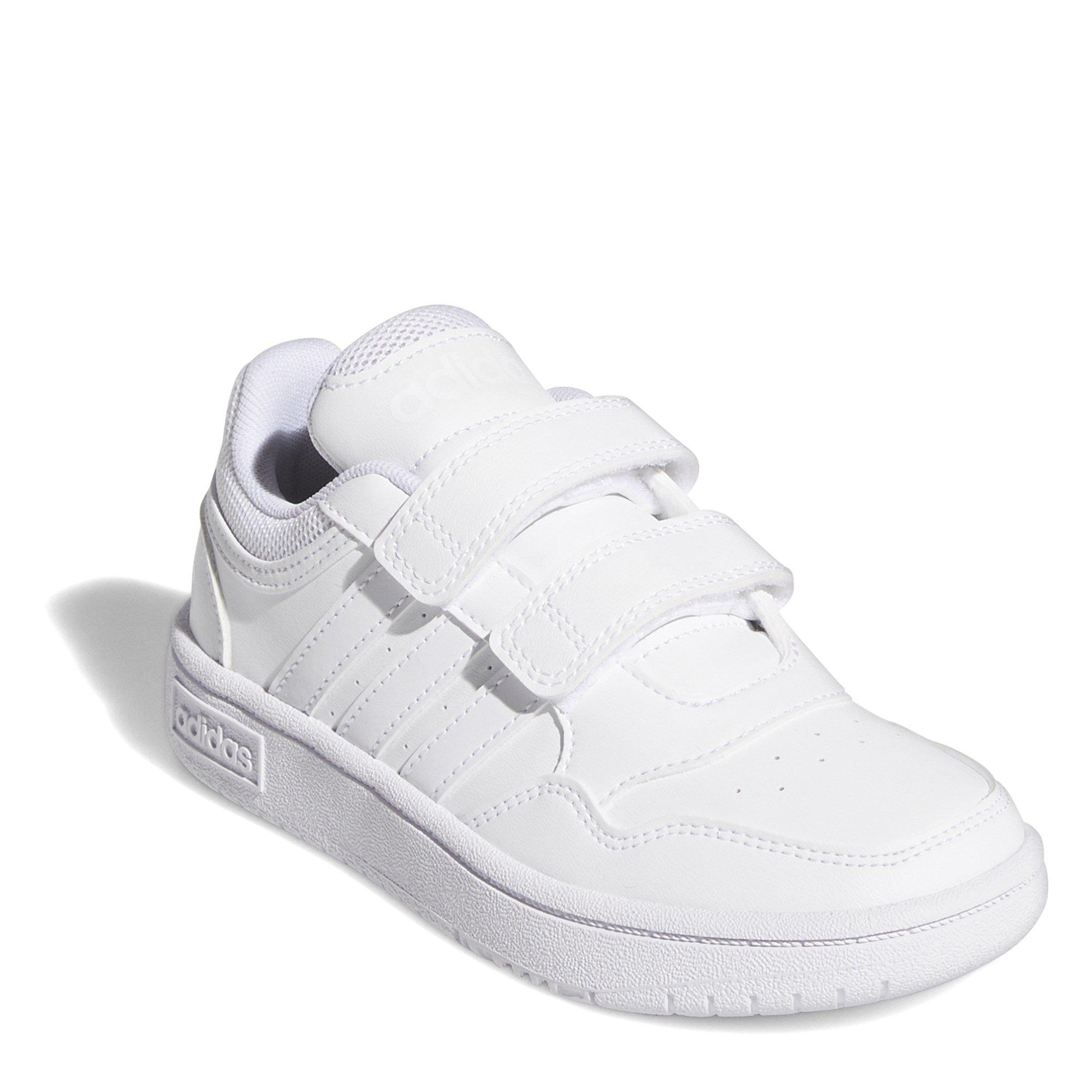 Drievoudig Wit - adidas - Hoops Lifestyle Basketball Hook-and-Loop Shoes - 3