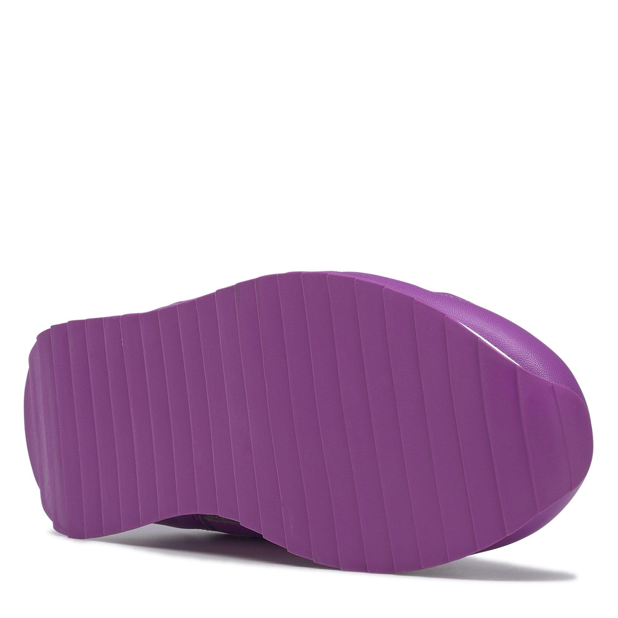 Violet/Argent - Reebok - CL Jogger RS Child Girls Trainers - 6