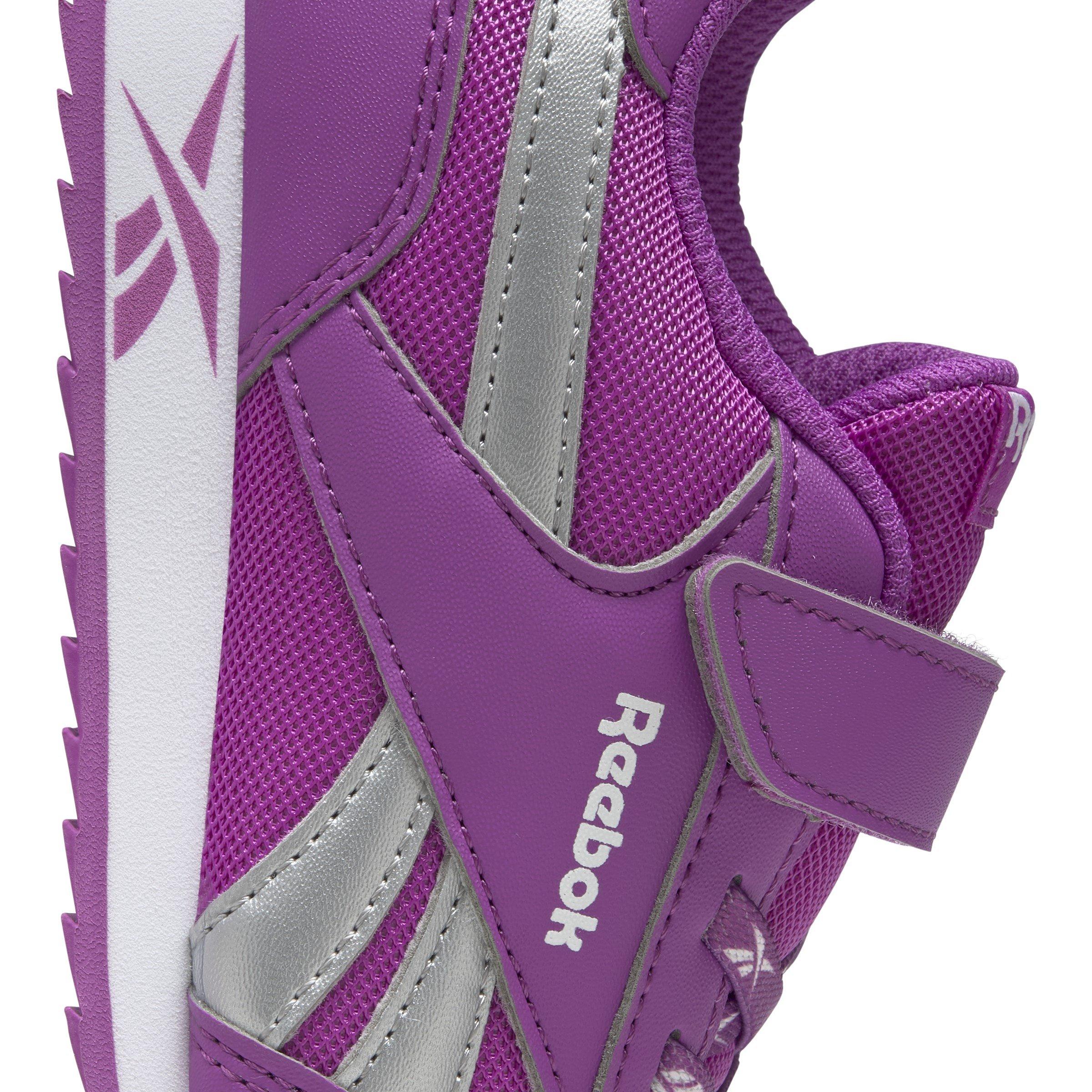 Violet/Argent - Reebok - CL Jogger RS Child Girls Trainers - 8