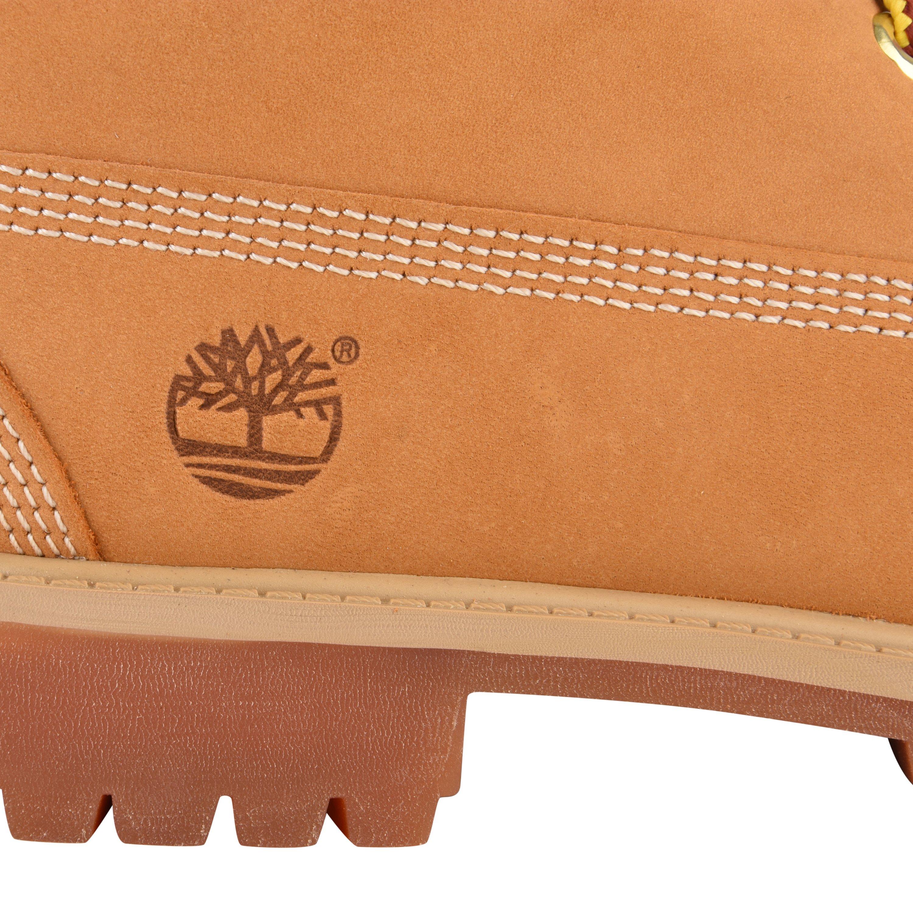 Wheat NB - Timberland - Boys' 6-Inch Rugged Hiker Boots - 5