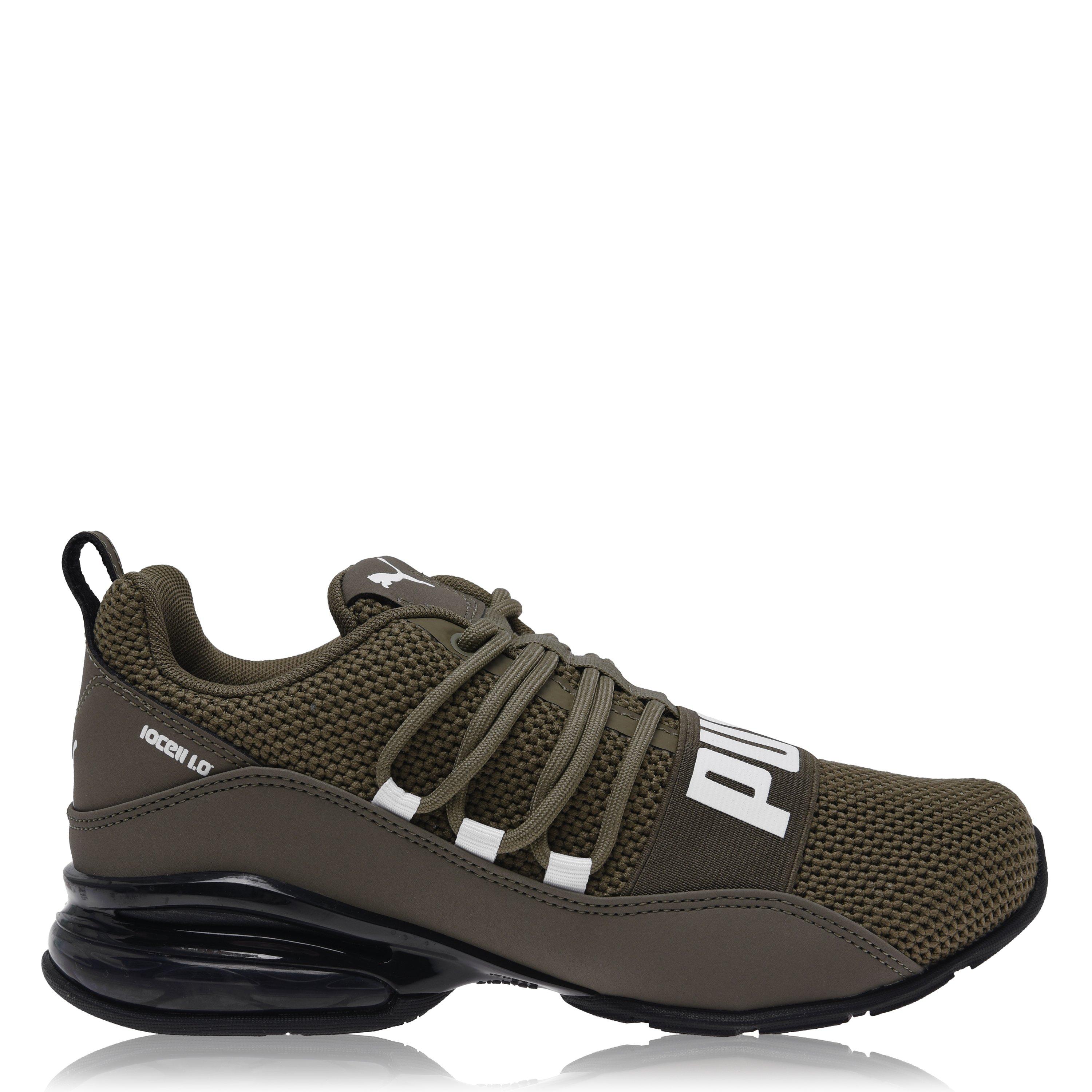 Puma Boys Cell Regulate Child Trainers - Burnt Olive - C11 (29)