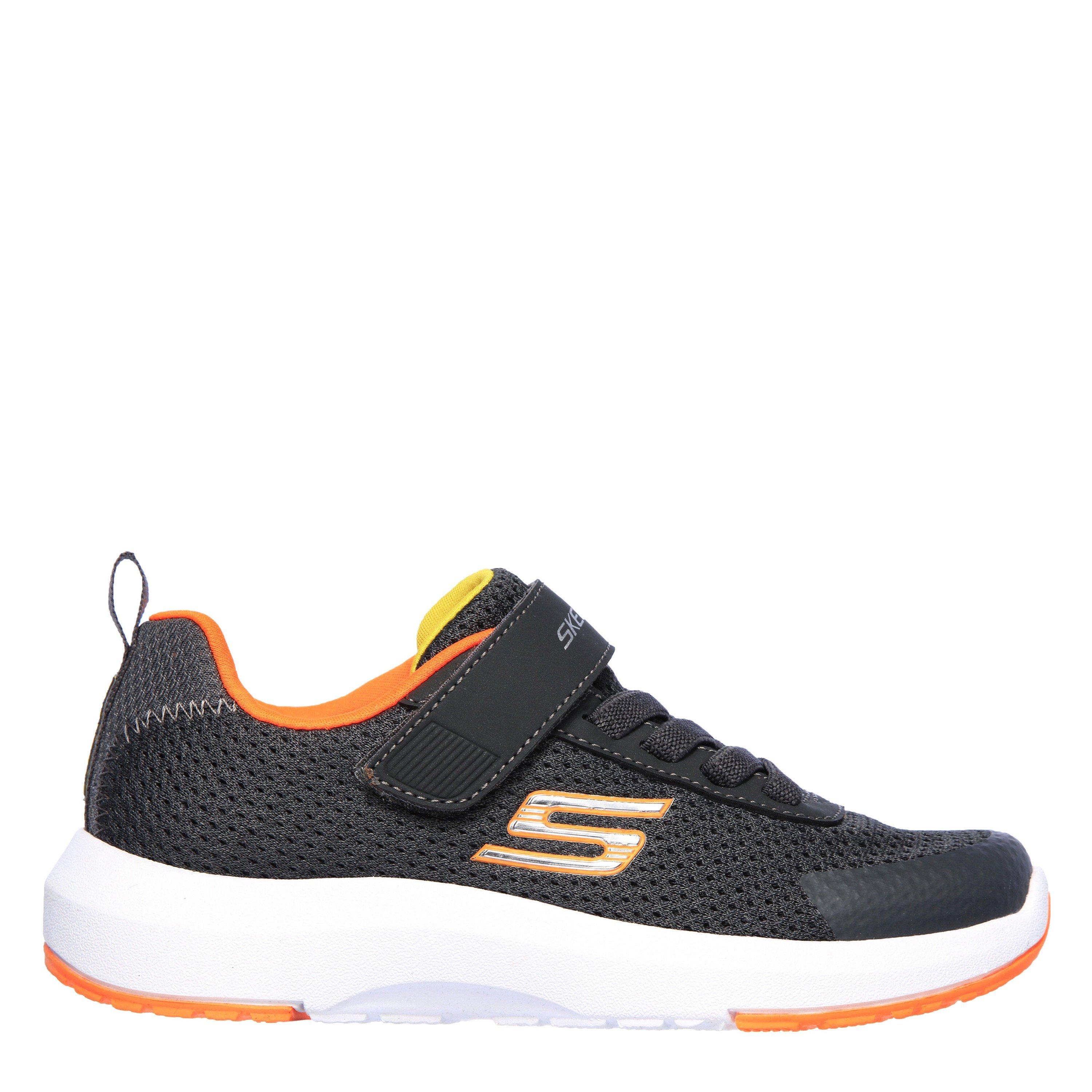 Skechers Boys Dyna Tread Childrens Trainers - Grey/Orange - C11.5 (29)
