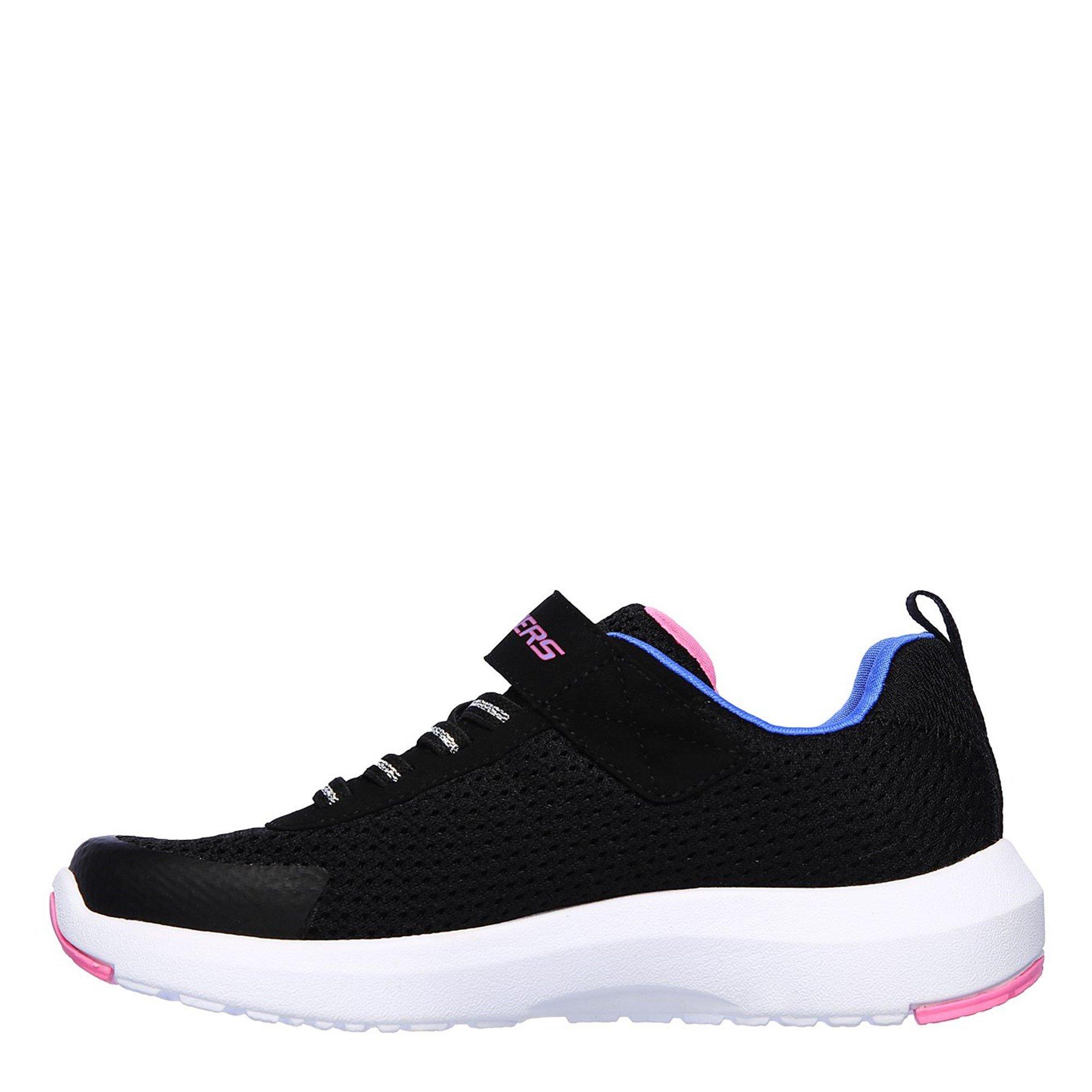Black/Pink - Skechers - Dyna Tread Childrens Trainers - 2