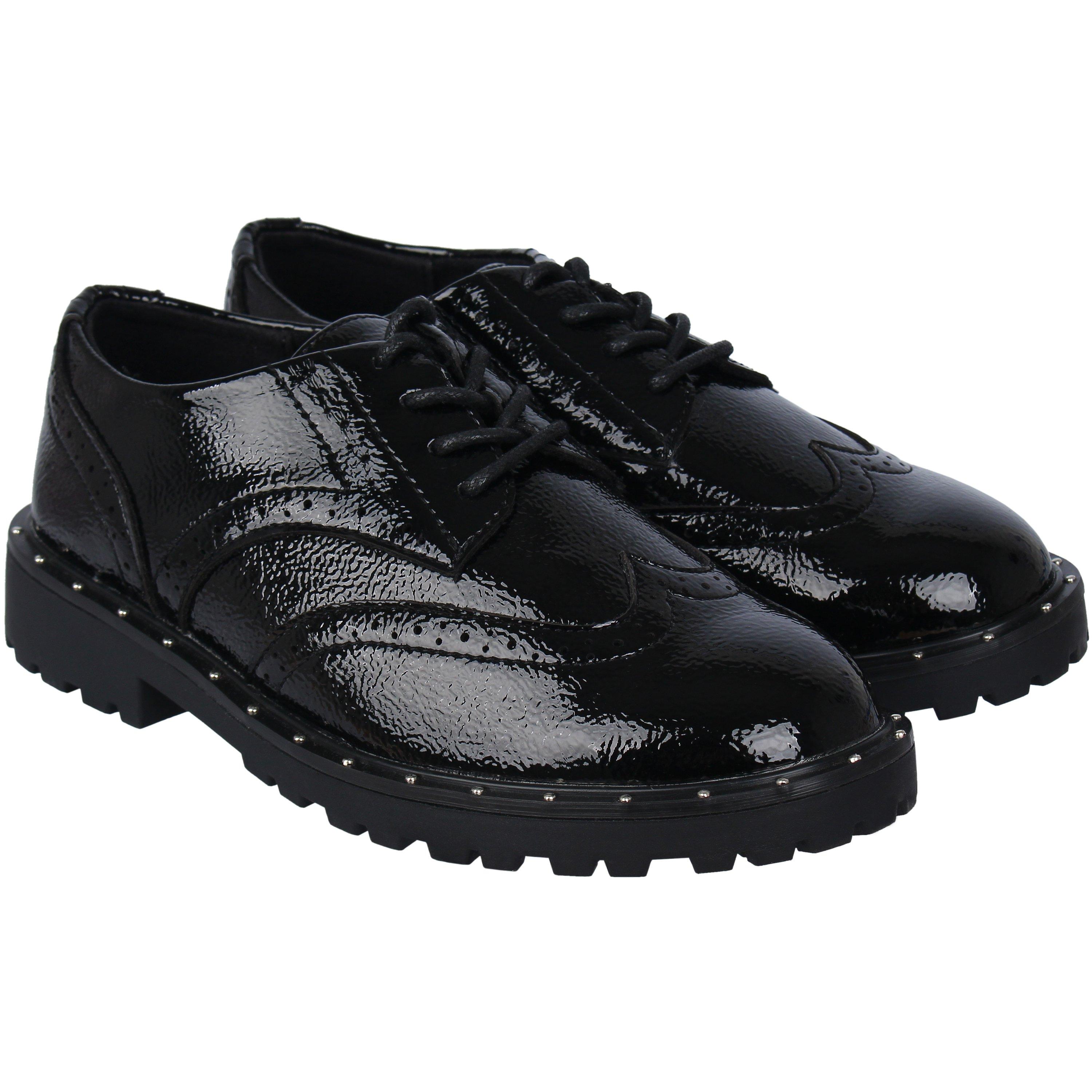 Vernice nera - Miso - Formal Synthetic Lace Up Brogues - 5