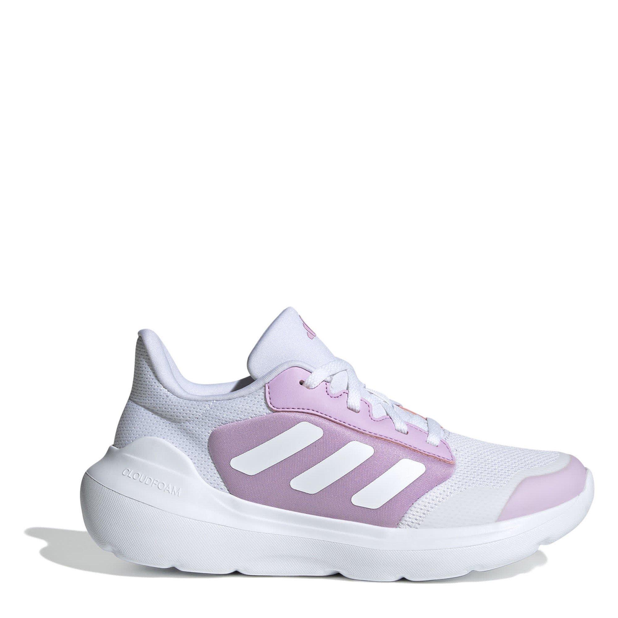 Wht/Bliss Lilac - adidas - Tensaur Run 3.0 Junior Girls Shoes - 1