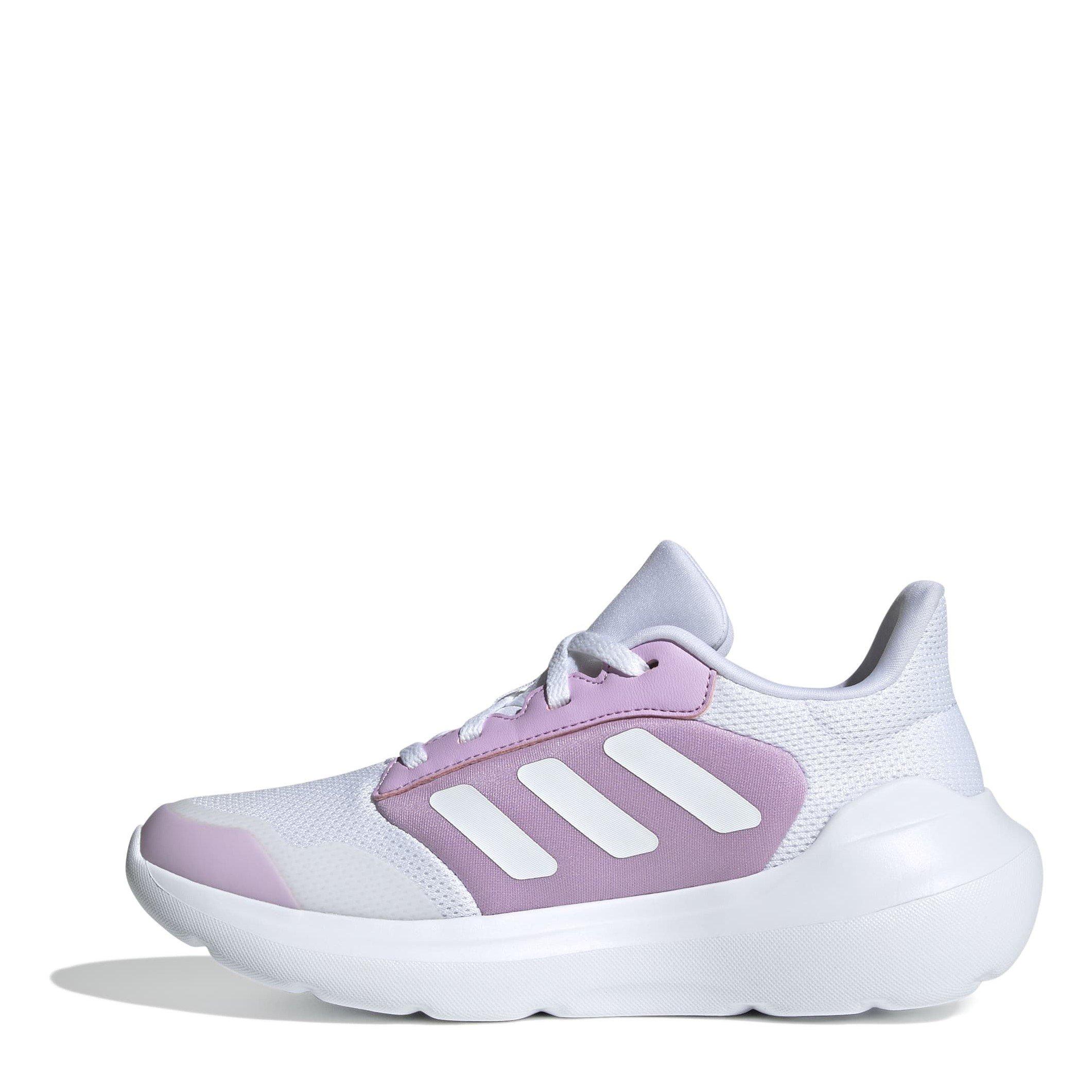 Wht/Bliss Lilac - adidas - Tensaur Run 3.0 Junior Girls Shoes - 2