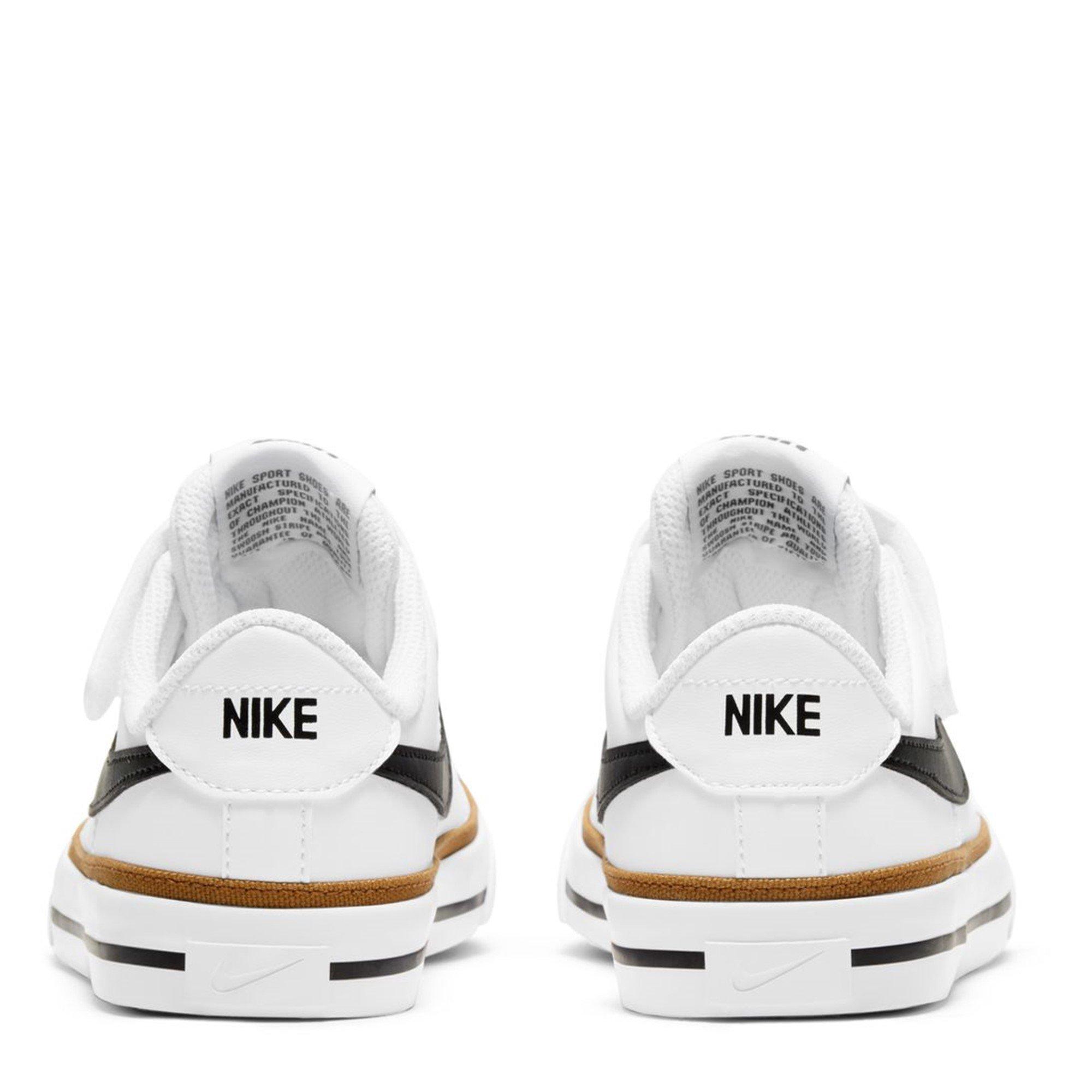 Wit/Zwart - Nike - Court Legacy Little Kids' Shoe - 4