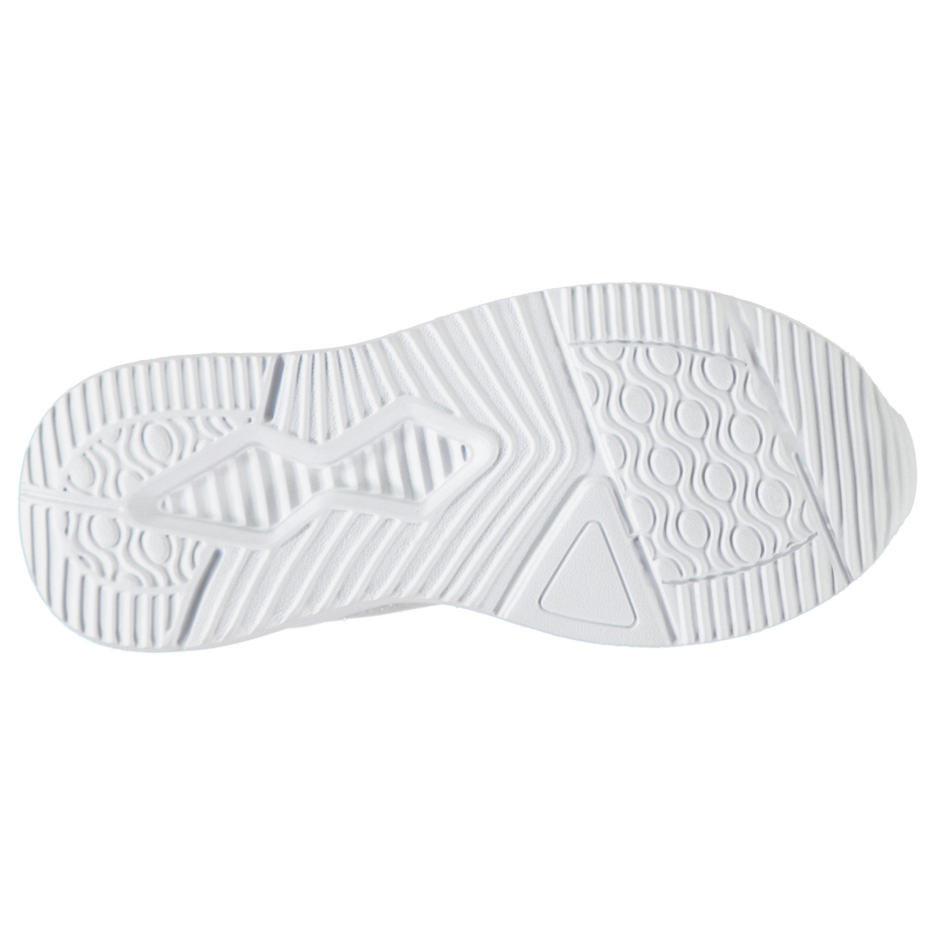 Silver/Pink - Fabric - Santo Childrens Trainers - 2