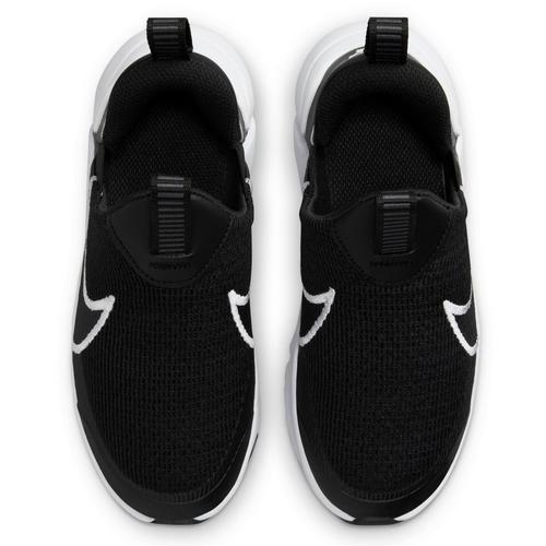 Blk/Wht-Dk Grey - Nike - Flex Plus 2 Childrens Shoes - 4