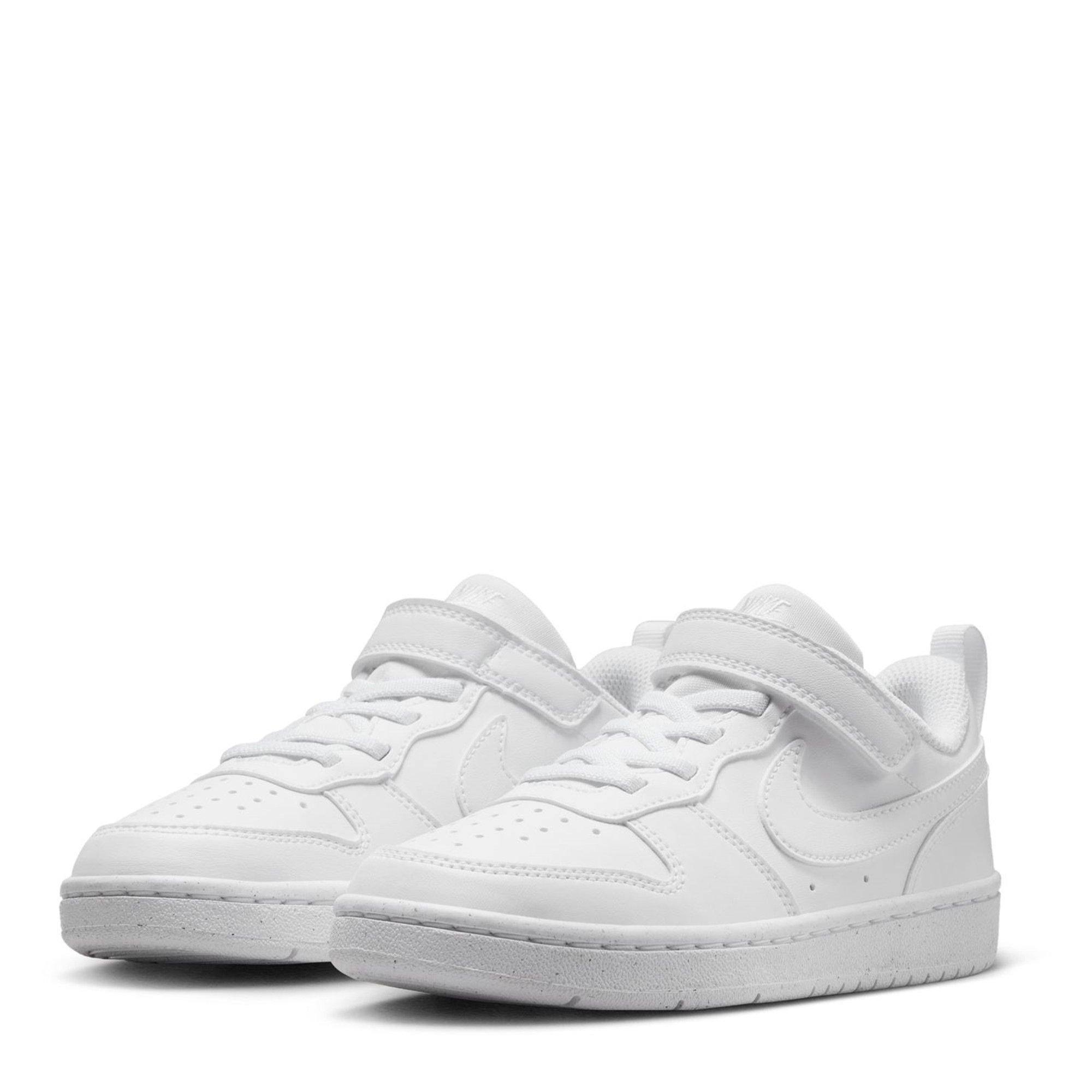 White/White - Nike - Court Borough Low Recraft - 3