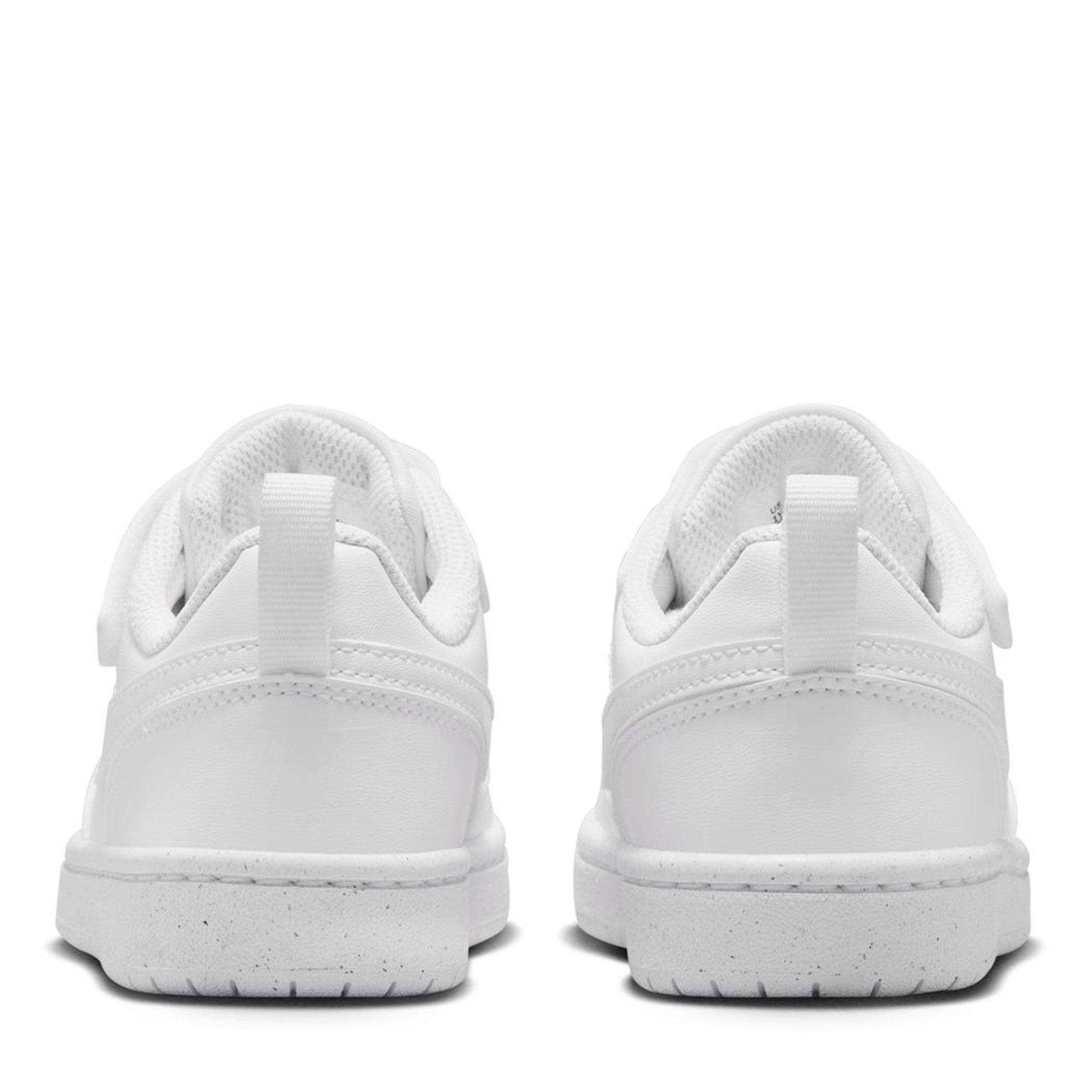 White/White - Nike - Court Borough Low Recraft - 4