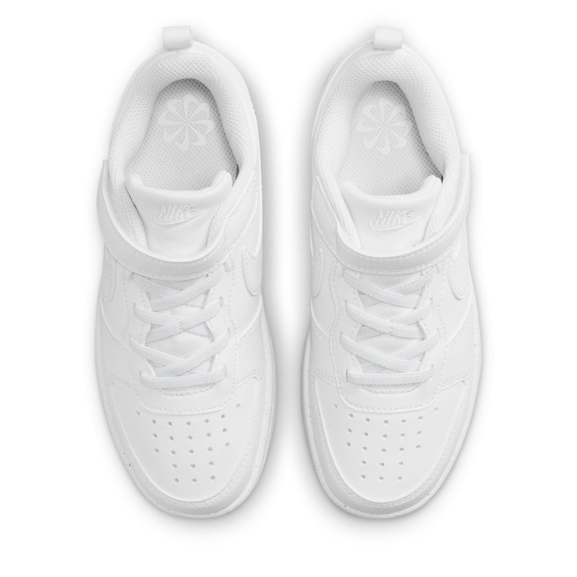 White/White - Nike - Court Borough Low Recraft - 5