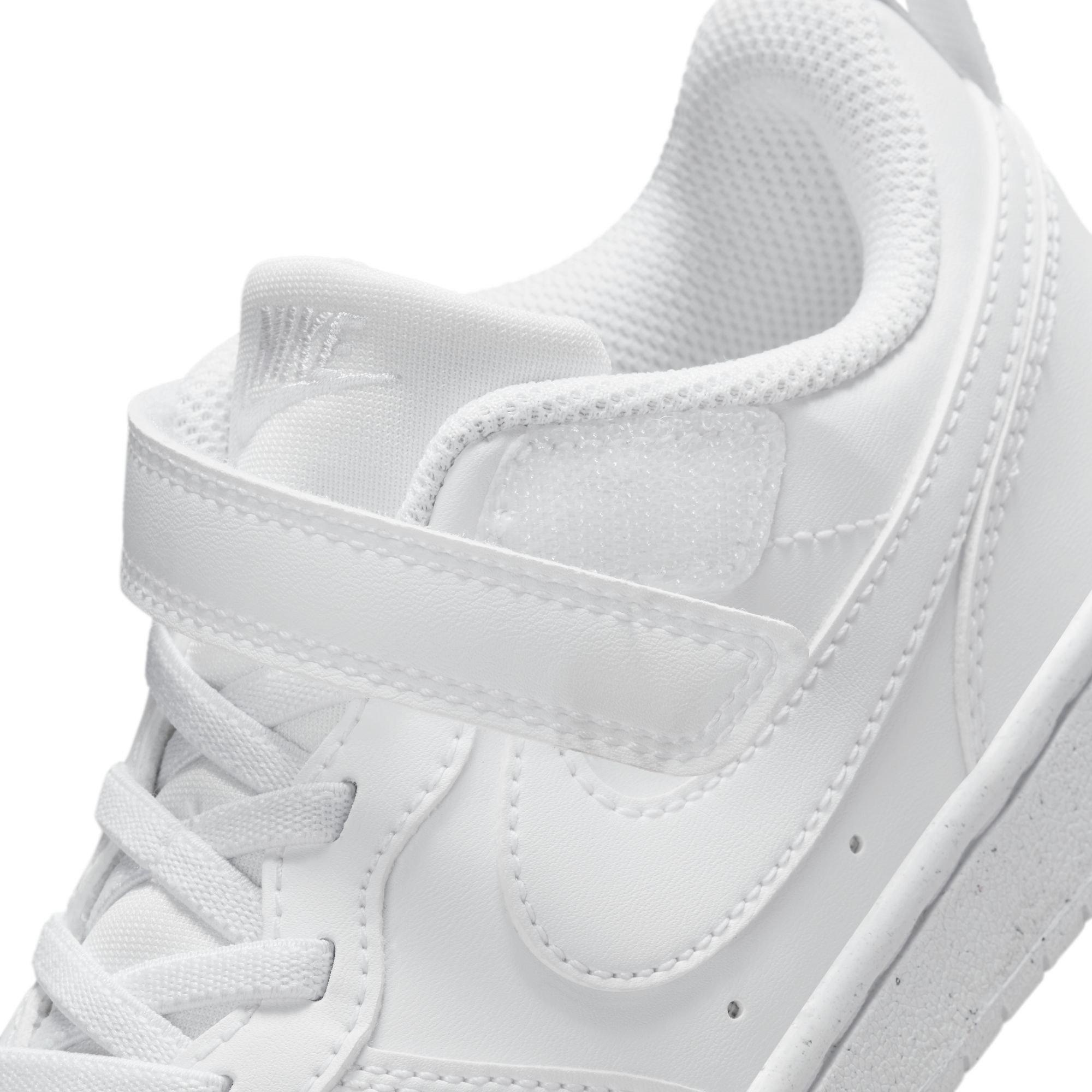 White/White - Nike - Court Borough Low Recraft - 9