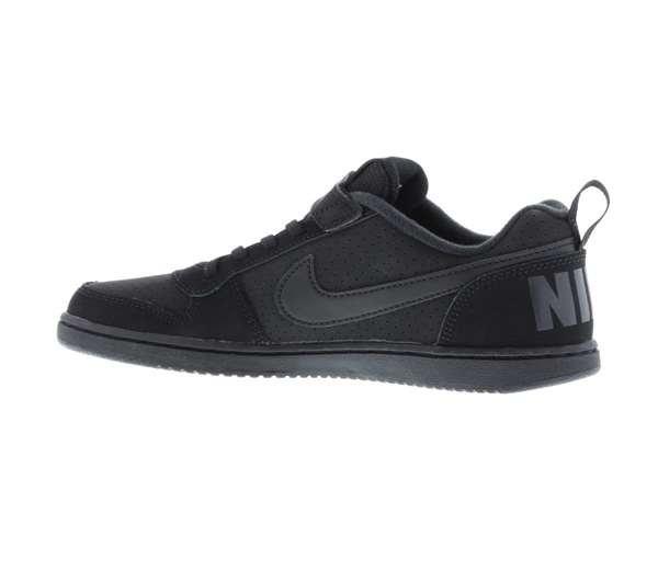 nike court borough low zwart
