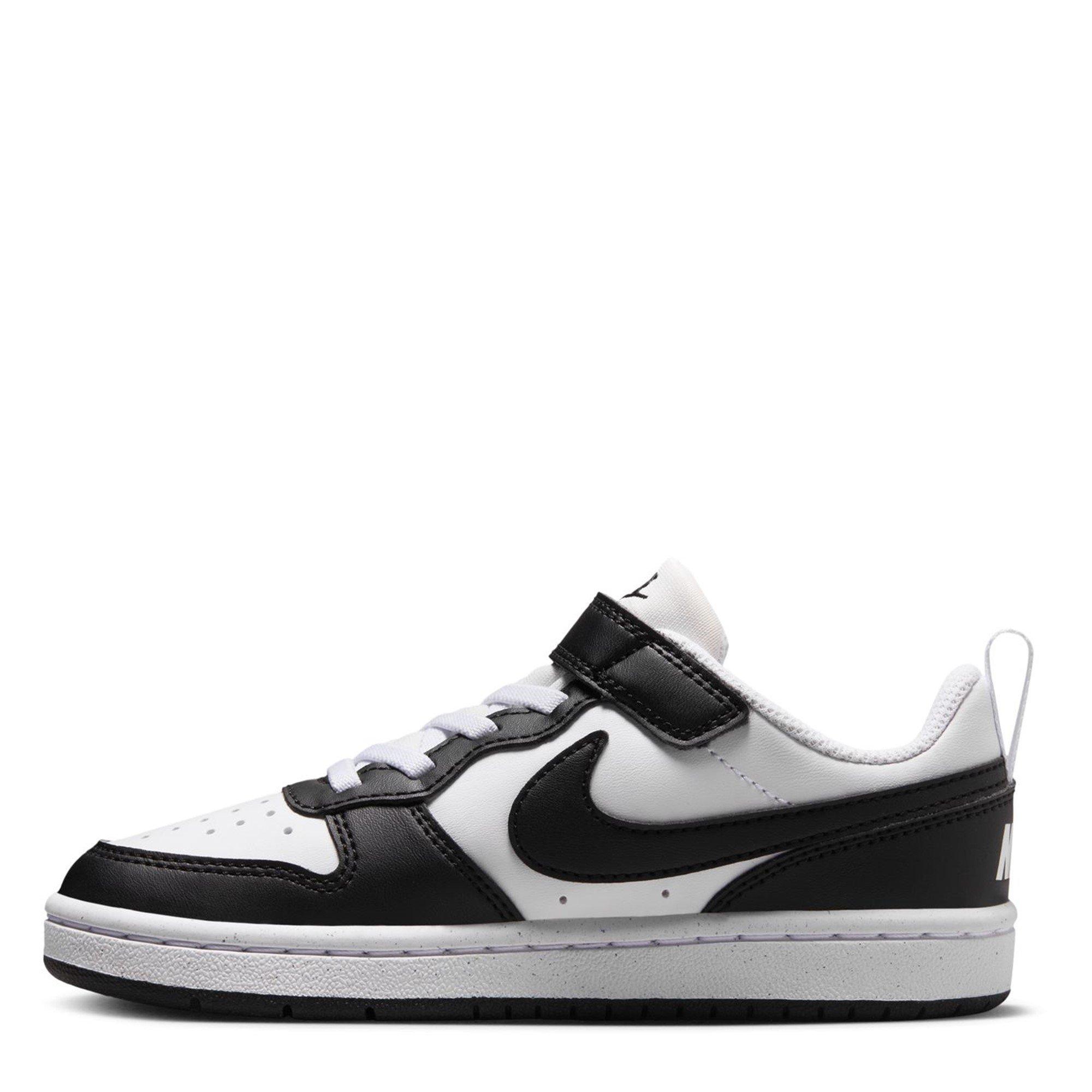 Panda - Nike - Court Borough Low Recraft Childrens Shoes - 2
