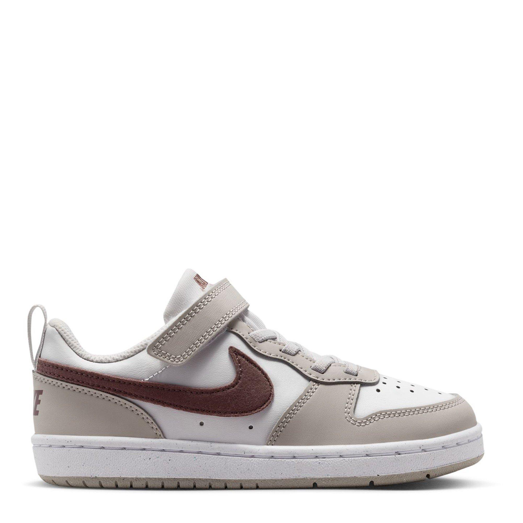 Nike Boys Court Borough Low Recraft - Grey/Tattoo - C13 (31.5)