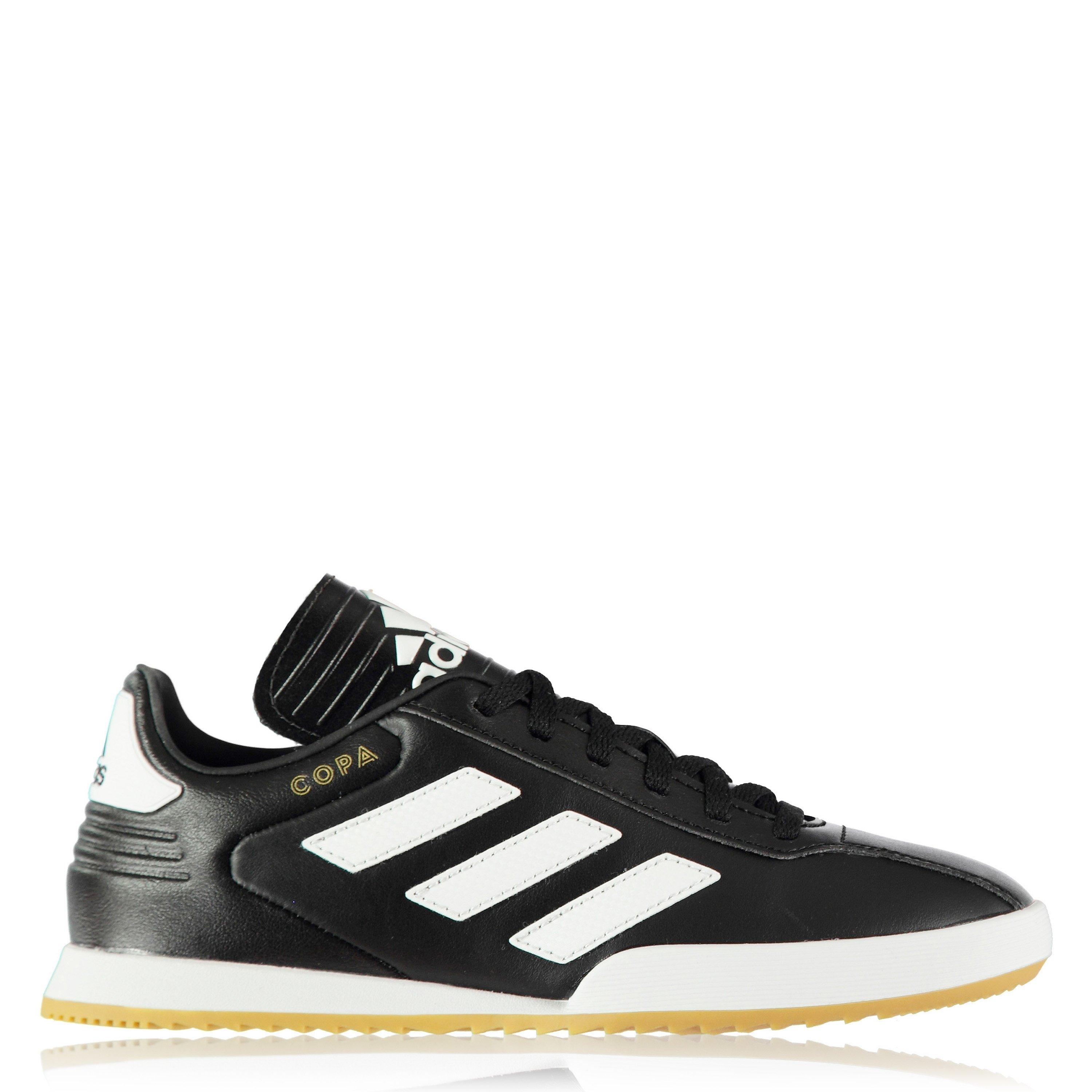 Crno/Bijelo - adidas - Copa Super Leather Child Boys Trainers - 1