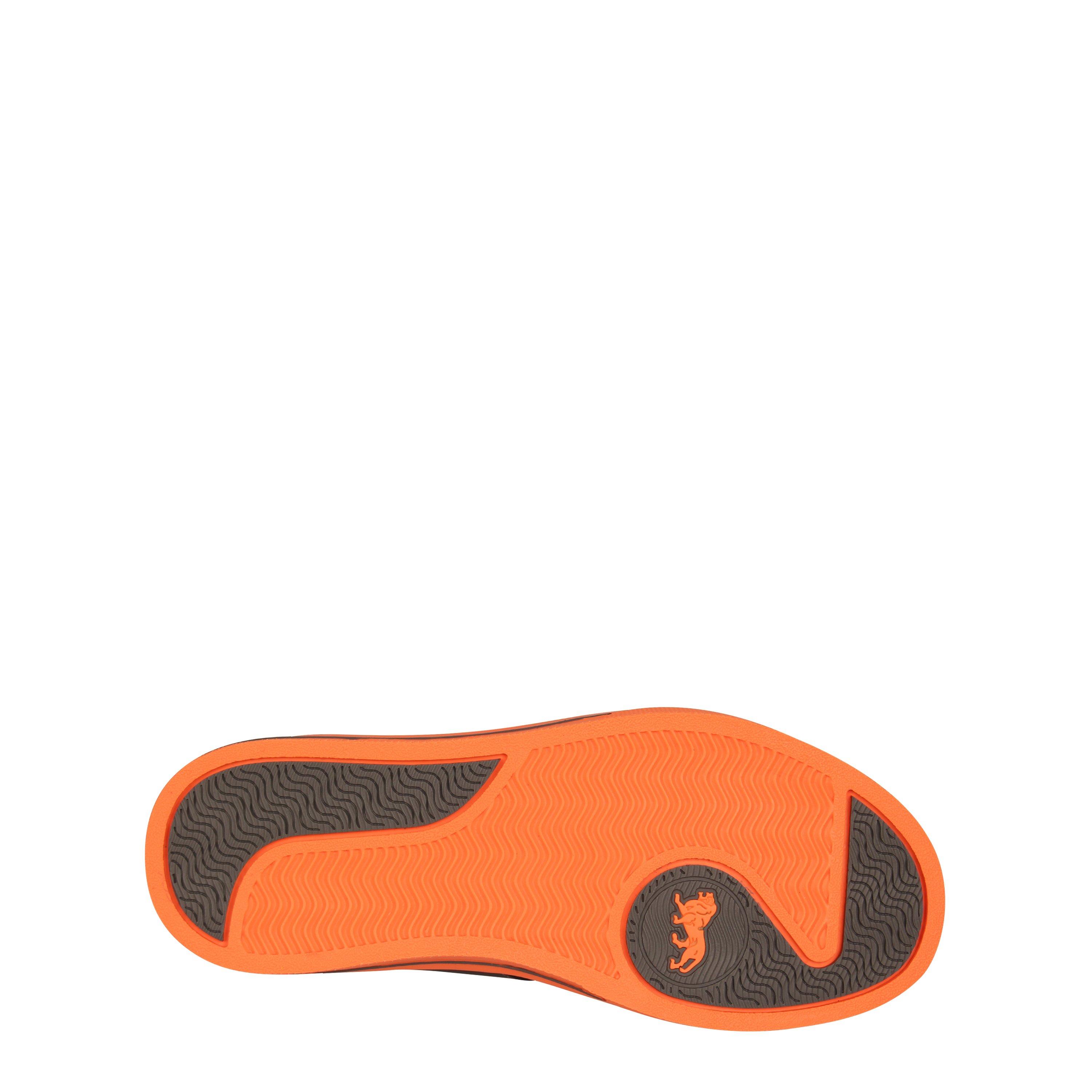 Grey/Orange - Lonsdale - Canons Childrens Hi Top Trainers - 6