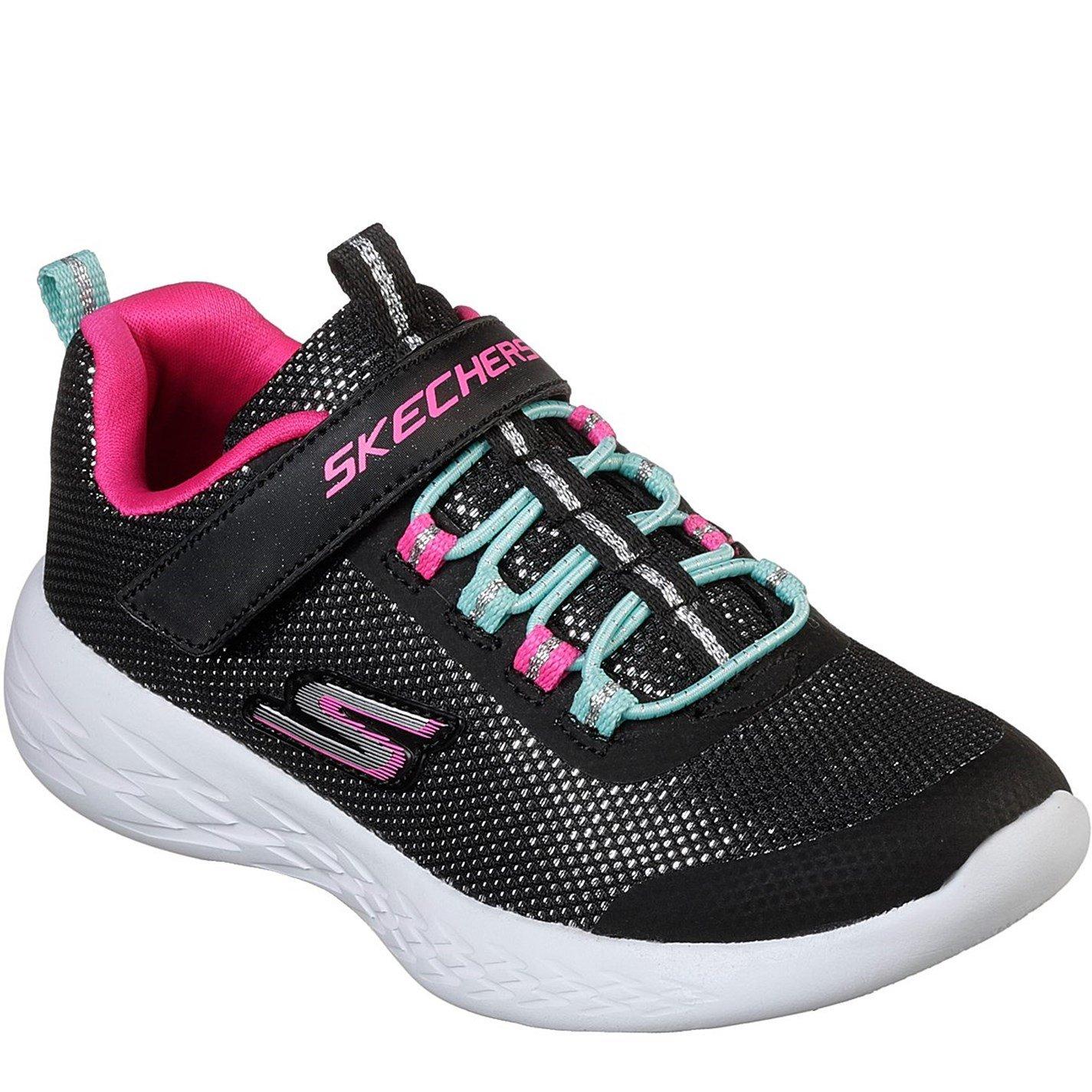 Black/Multi - Skechers - GoRun 600 Childrens Trainers - 2