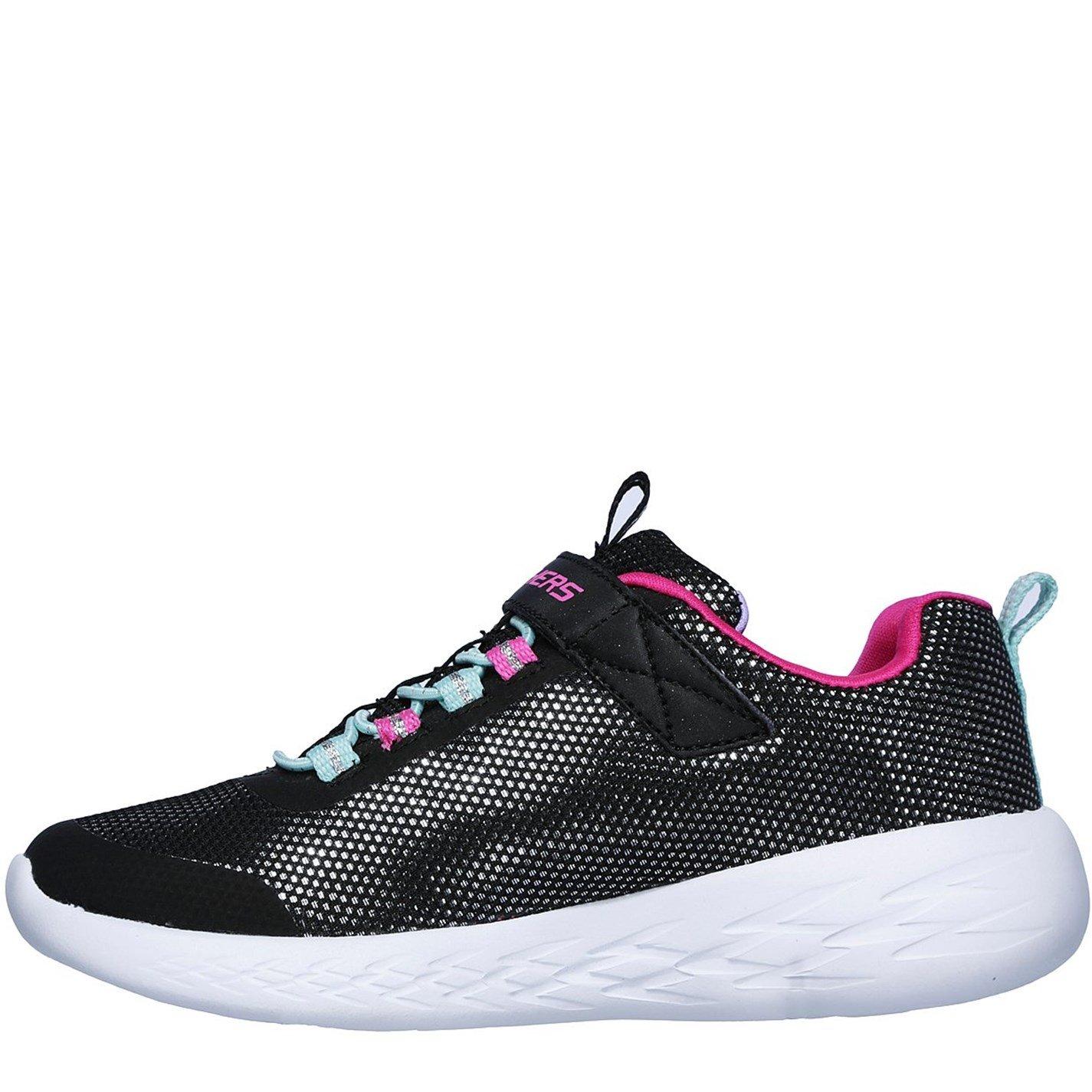 Black/Multi - Skechers - GoRun 600 Childrens Trainers - 5