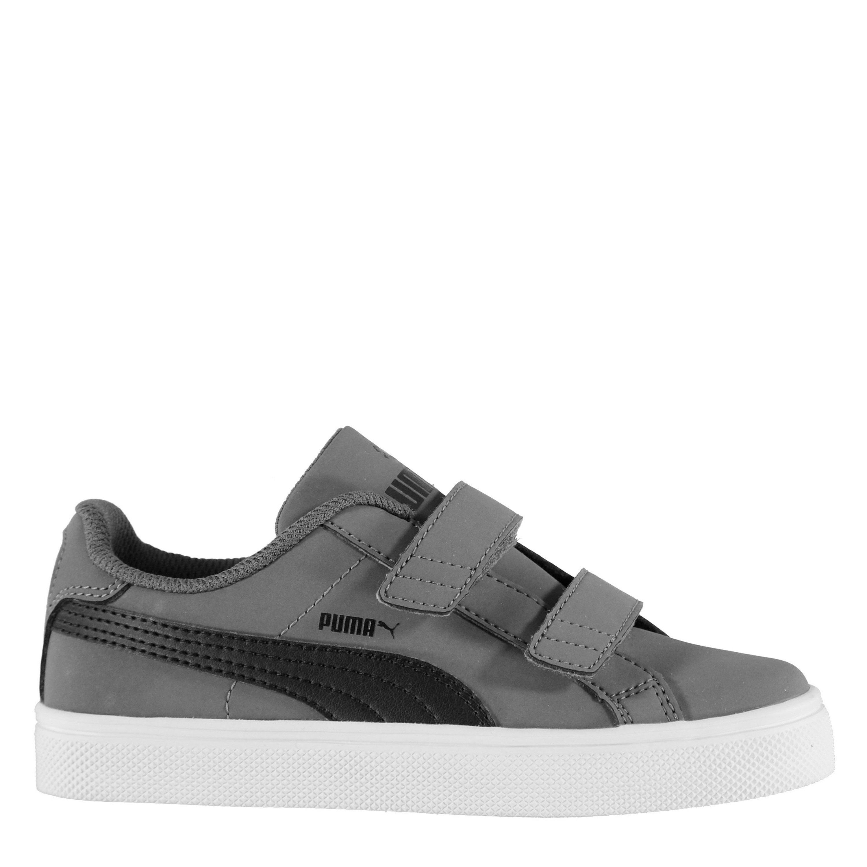 Puma Boys Smash Vulc Child Trainers - Grey - C11 (29)