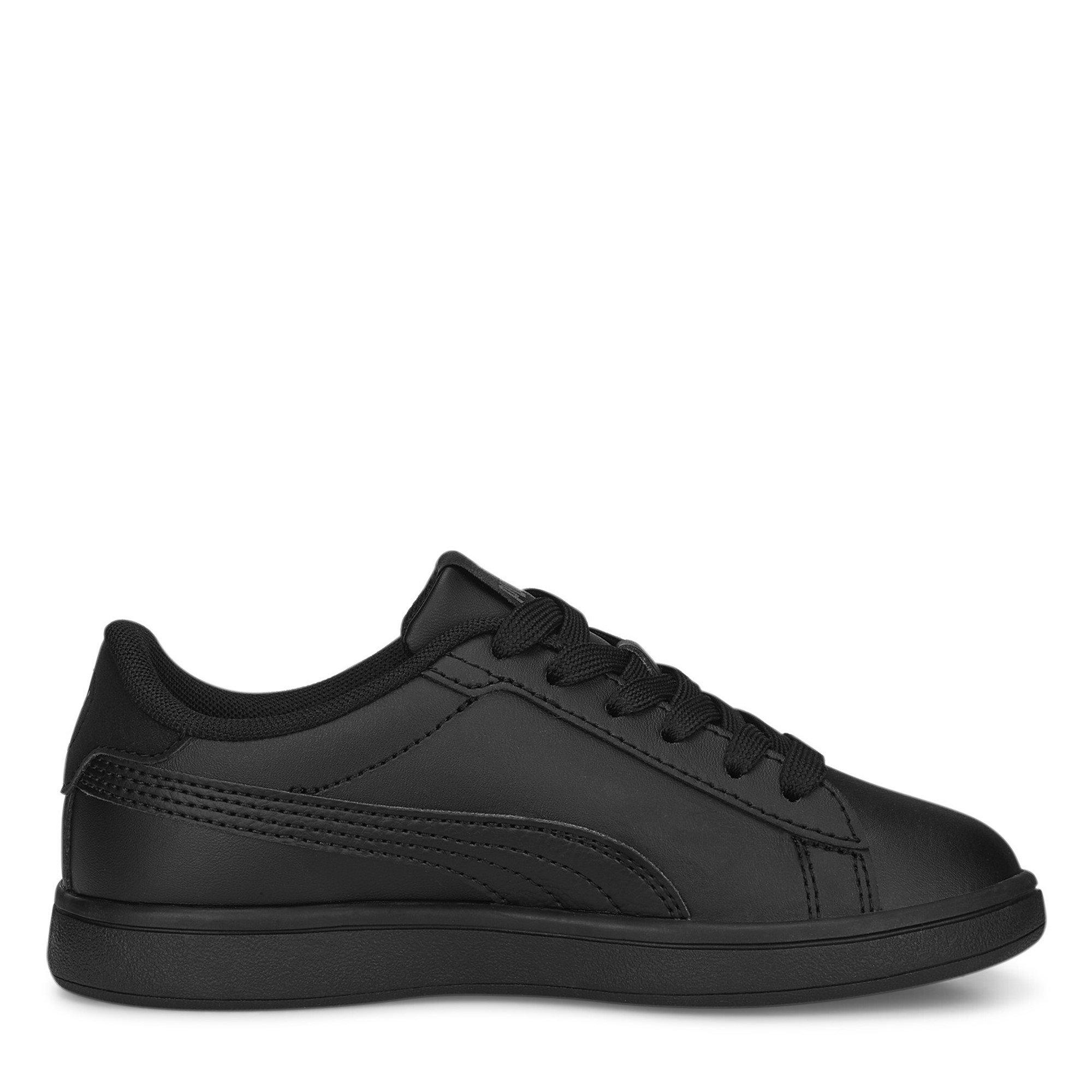 Zwart/Zwart - Puma - Smash Vulc Lace Up Trainers - 4