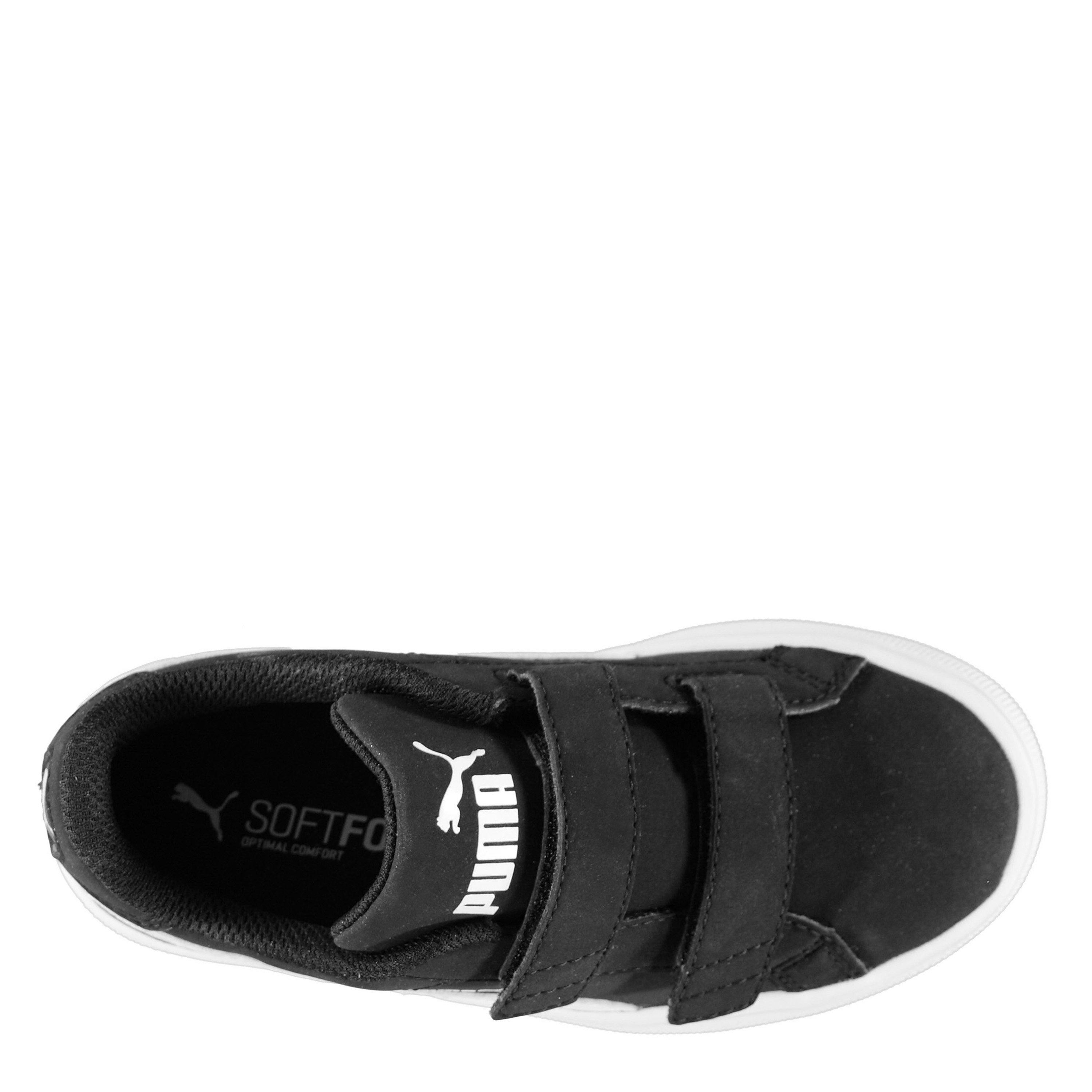 Nero/Bianco - Puma - Smash Vulc Child Boys Trainers - 3