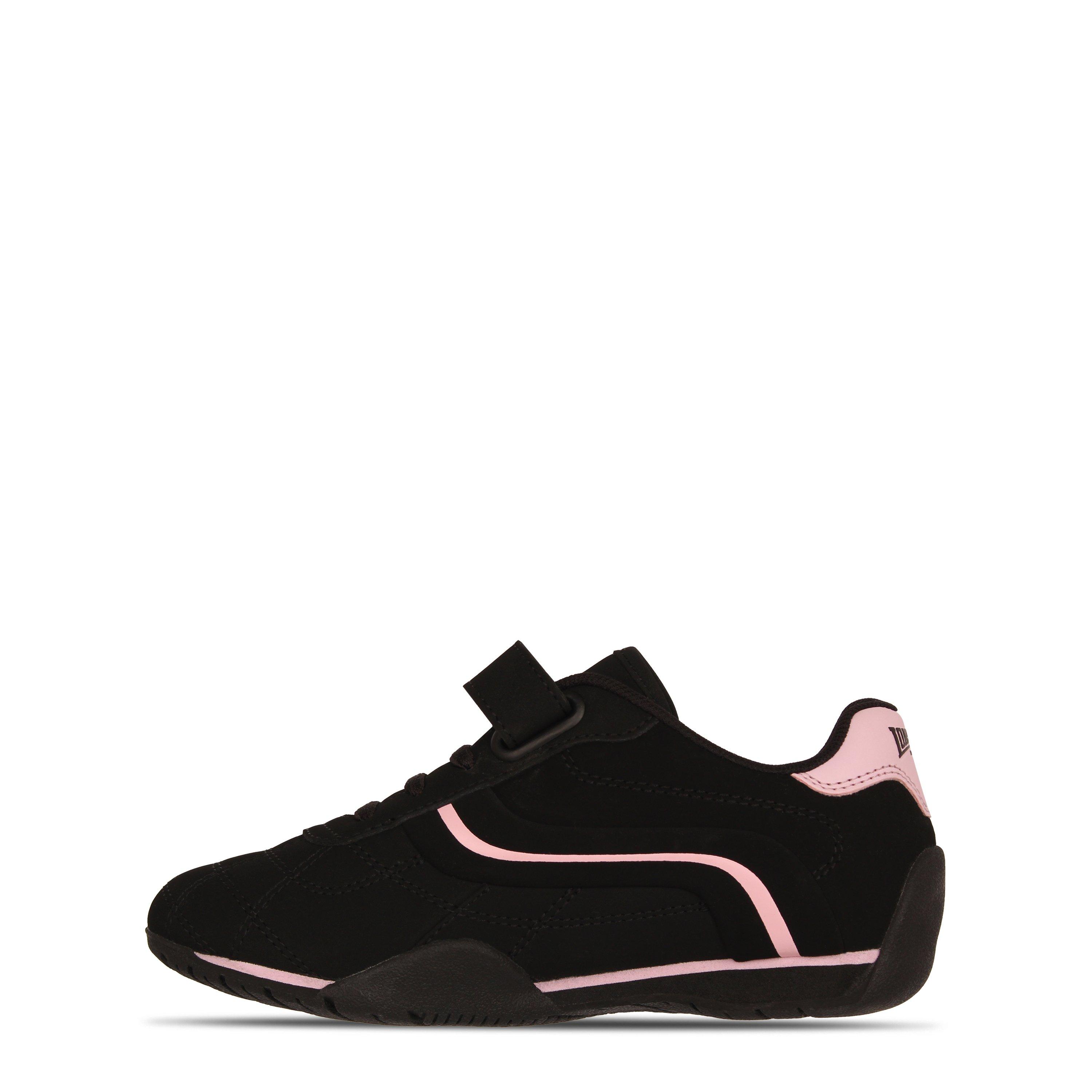 Black/Cerise - Lonsdale - Camden Trainers Childrens - 2