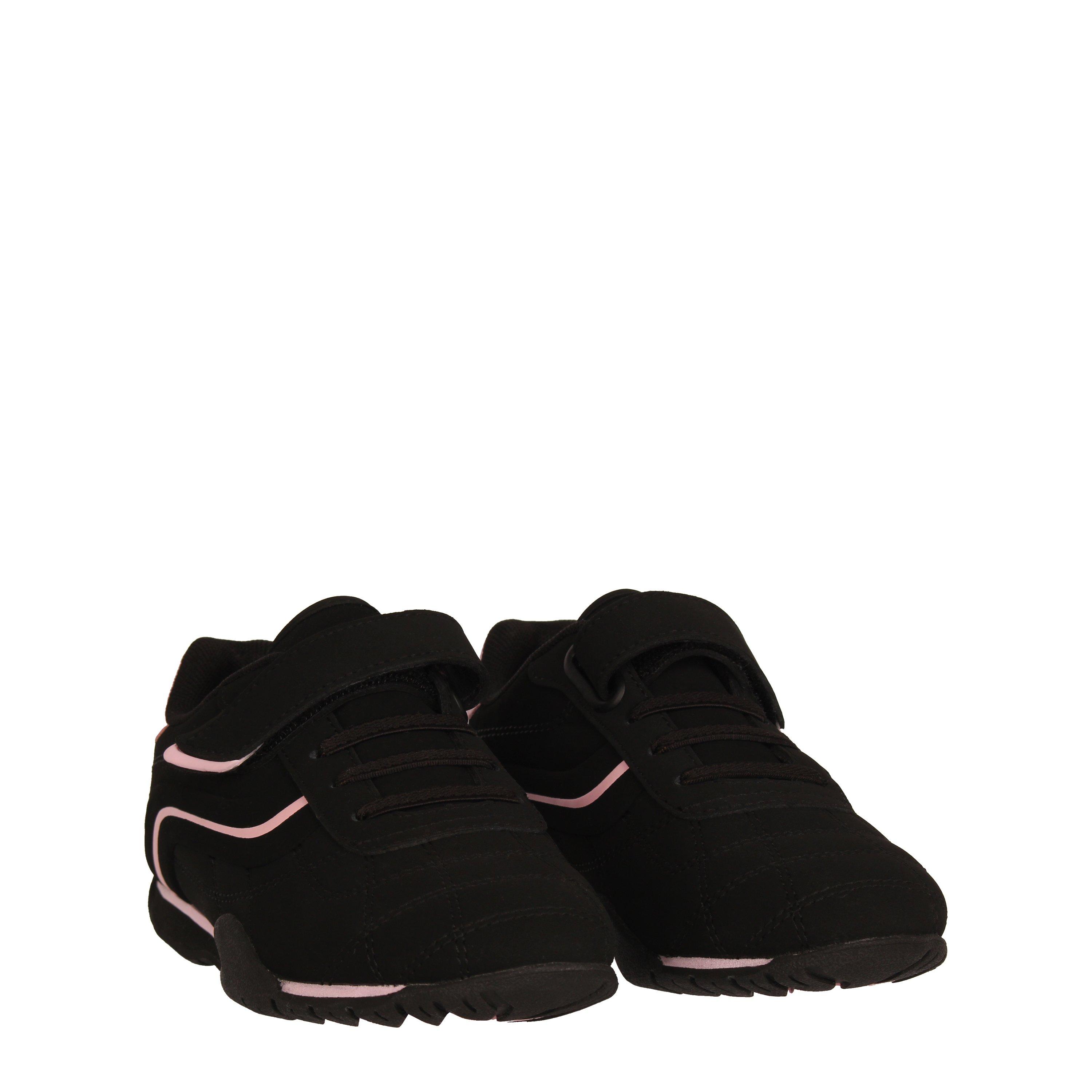 Black/Cerise - Lonsdale - Camden Trainers Childrens - 3
